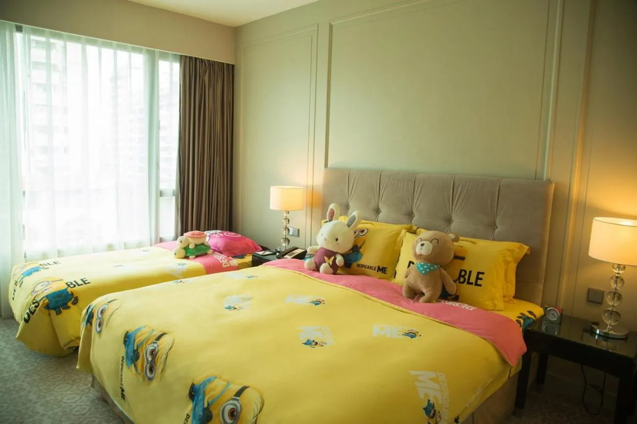 Children play ground, Bed in Marco Polo Xiamen