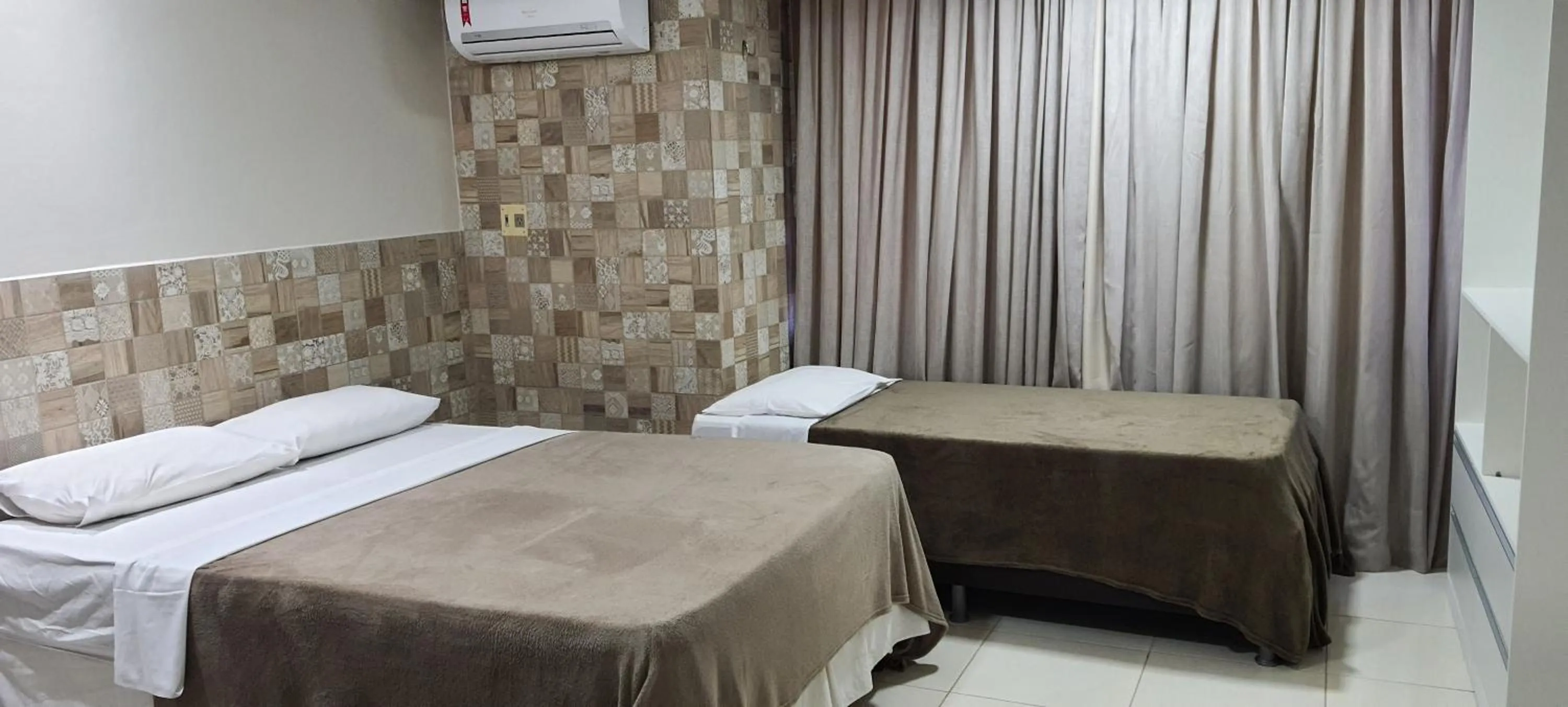 Bedroom in Atlântico Flat Apt 205