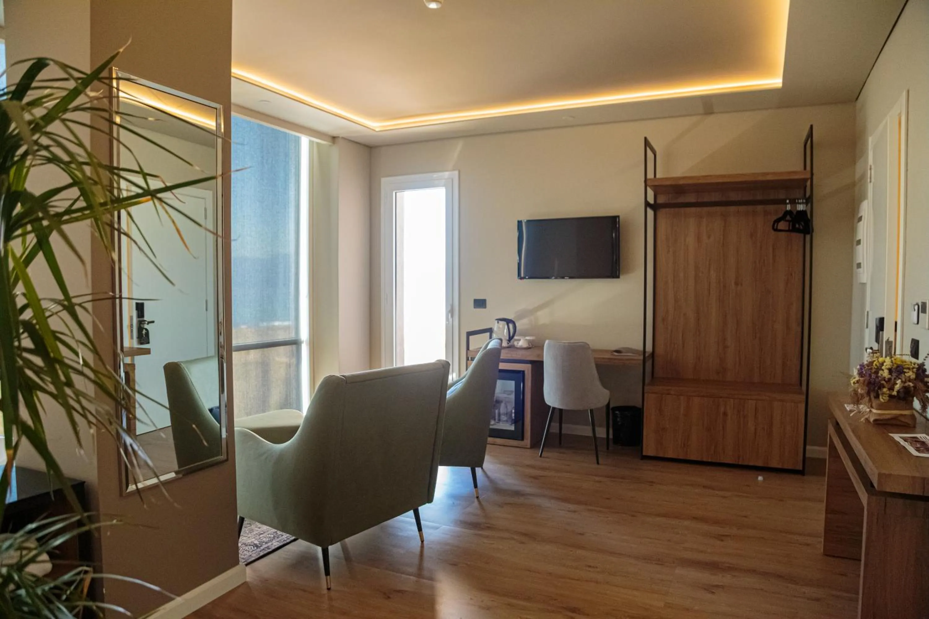 Living room in Kraal Hotel Vlore