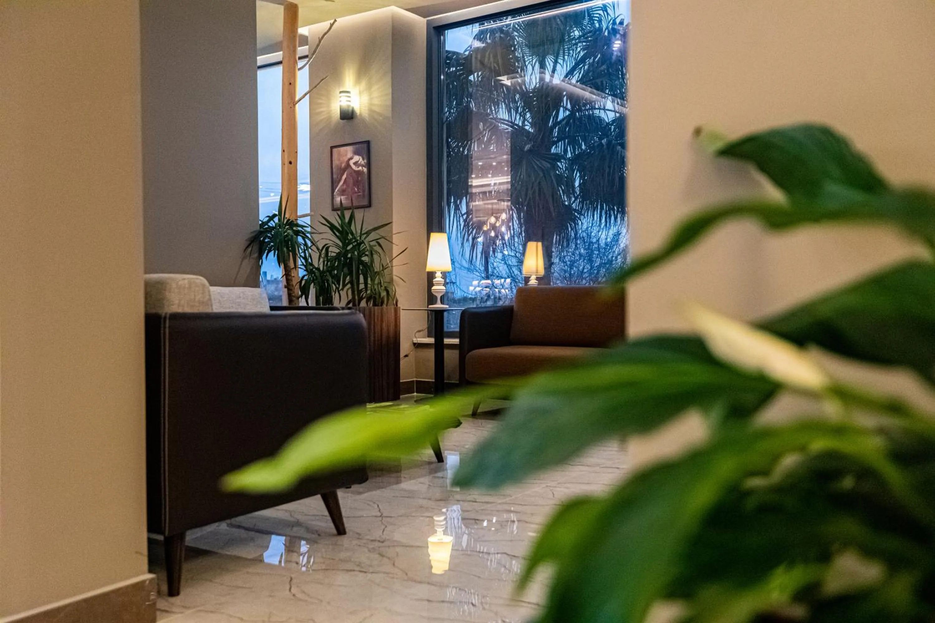 Seating area in Kraal Hotel Vlore