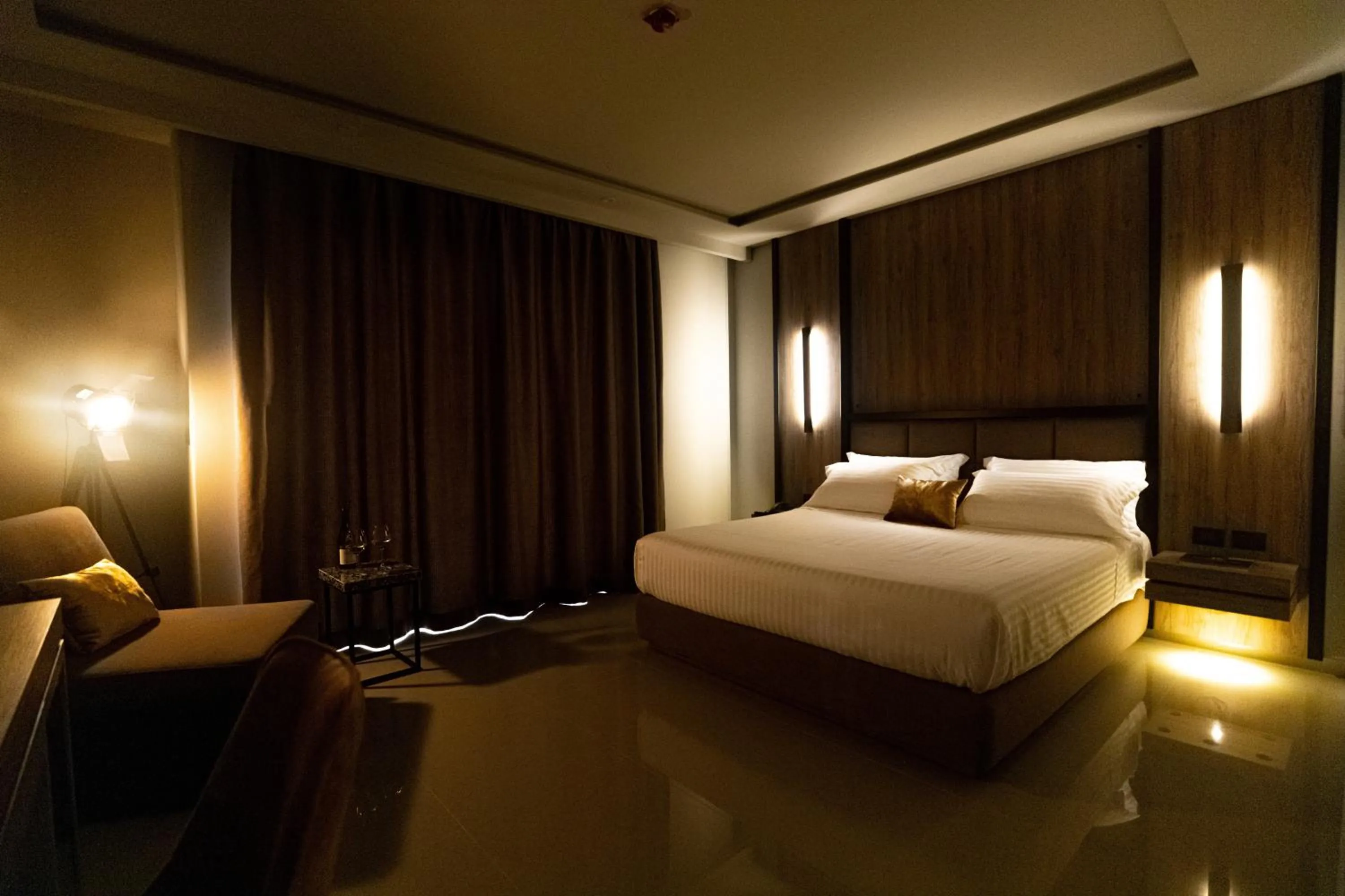 Bed in Kraal Hotel Vlore