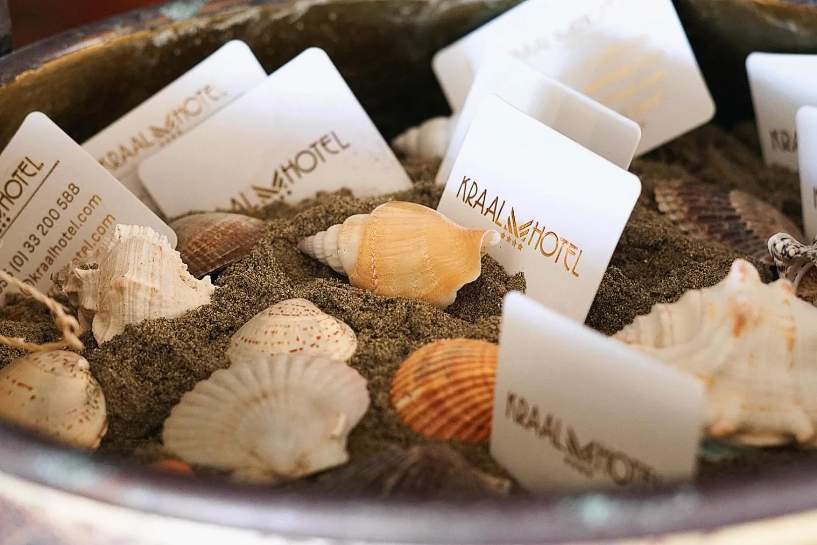 Logo/Certificate/Sign in Kraal Hotel Vlore