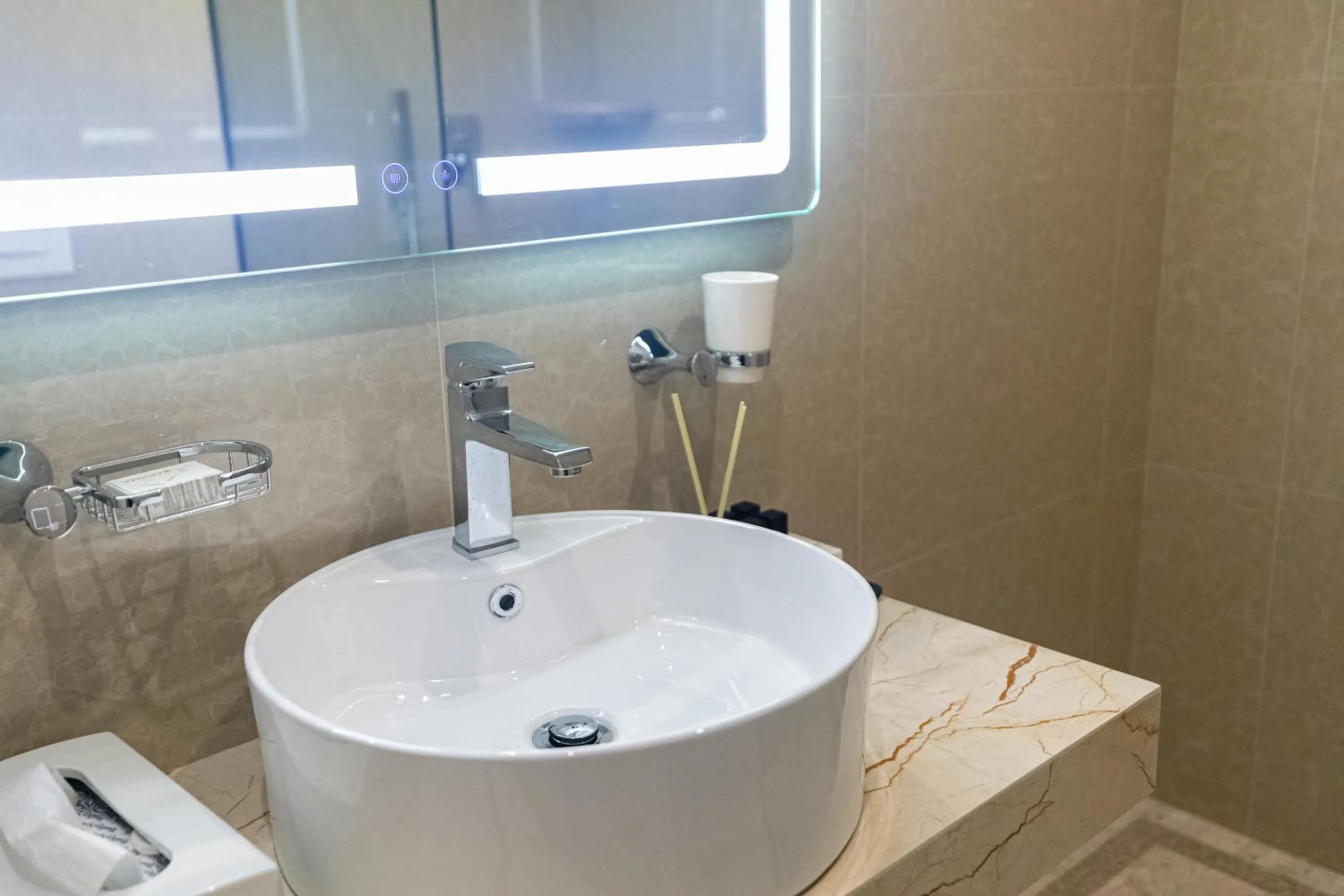 Toilet in Kraal Hotel Vlore