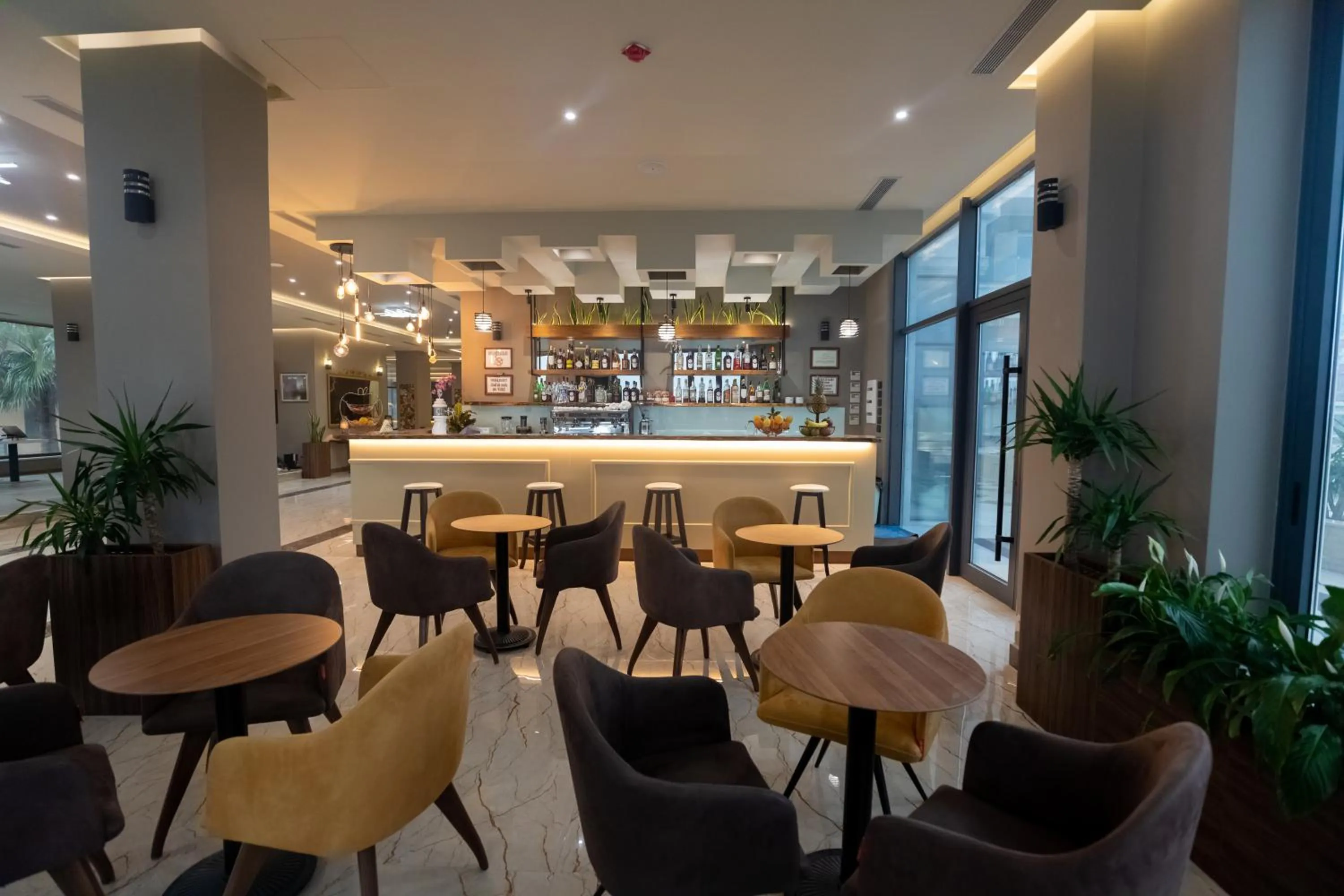 Lounge or bar in Kraal Hotel Vlore