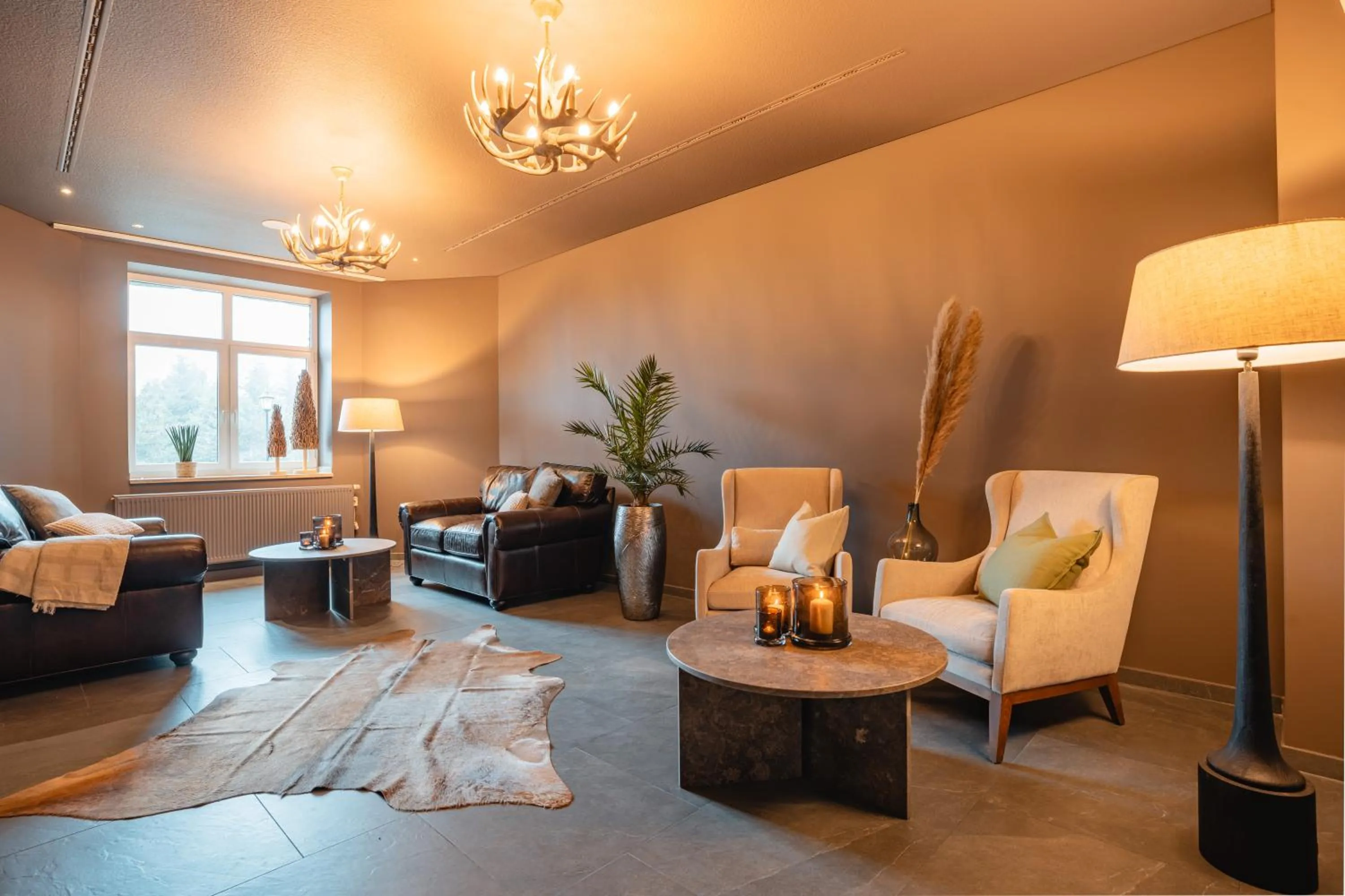 Lobby or reception in Naturhotel Sachsenbaude Oberwiesenthal - Indoor-Pool & Outdoor-Whirlpool