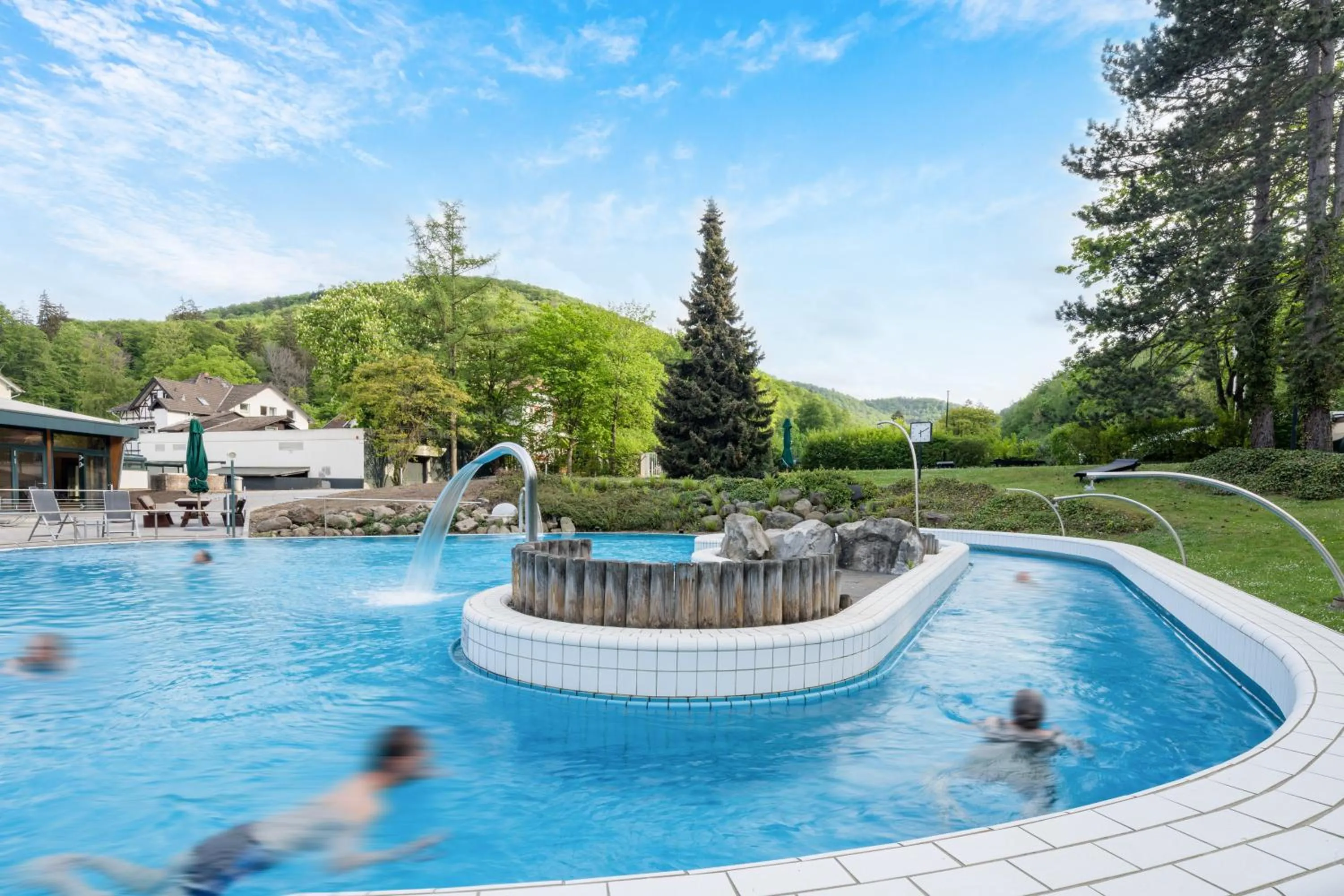 Swimming pool in Solehotel Winterberg