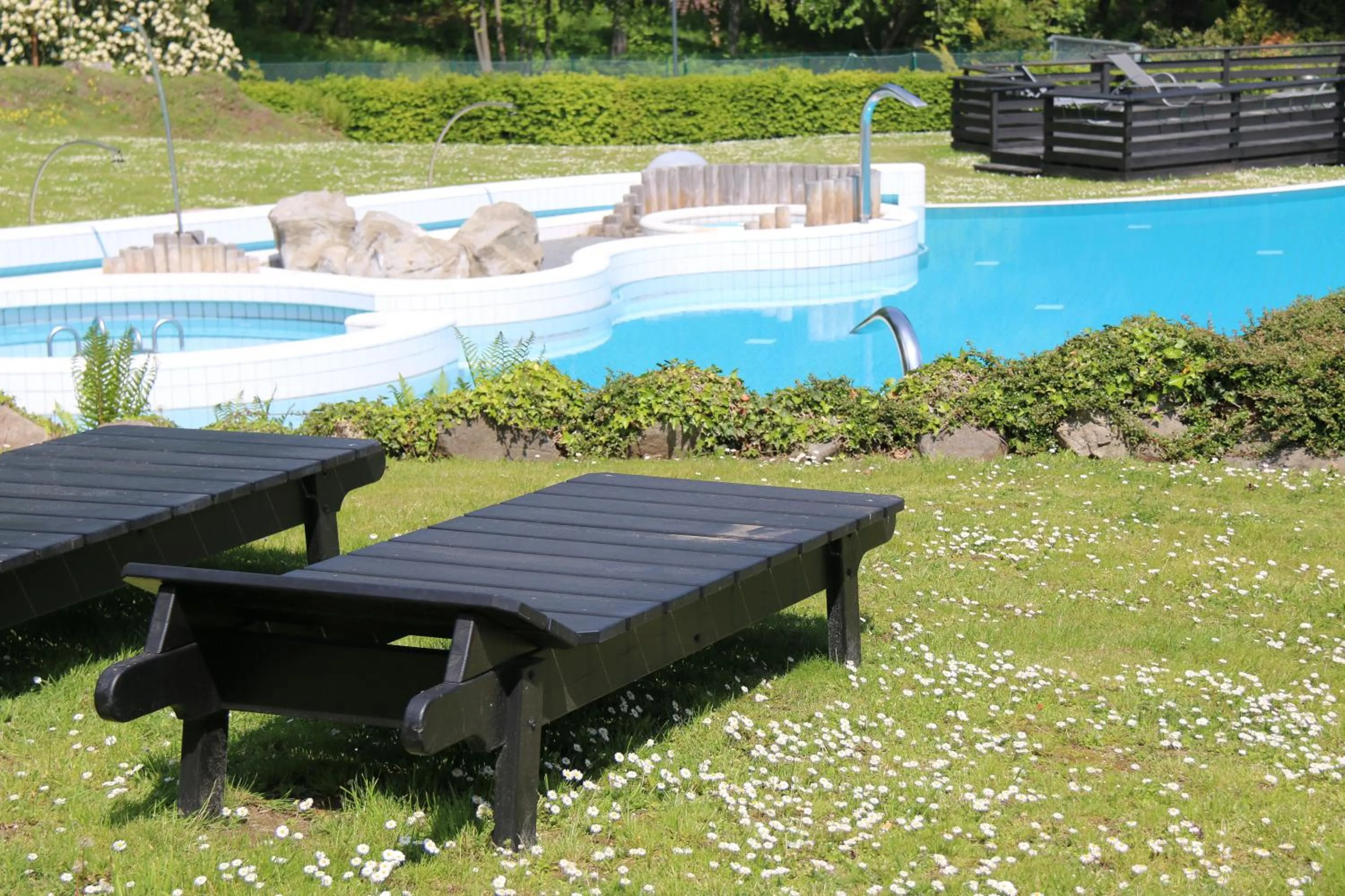 Hot Spring Bath in Solehotel Winterberg