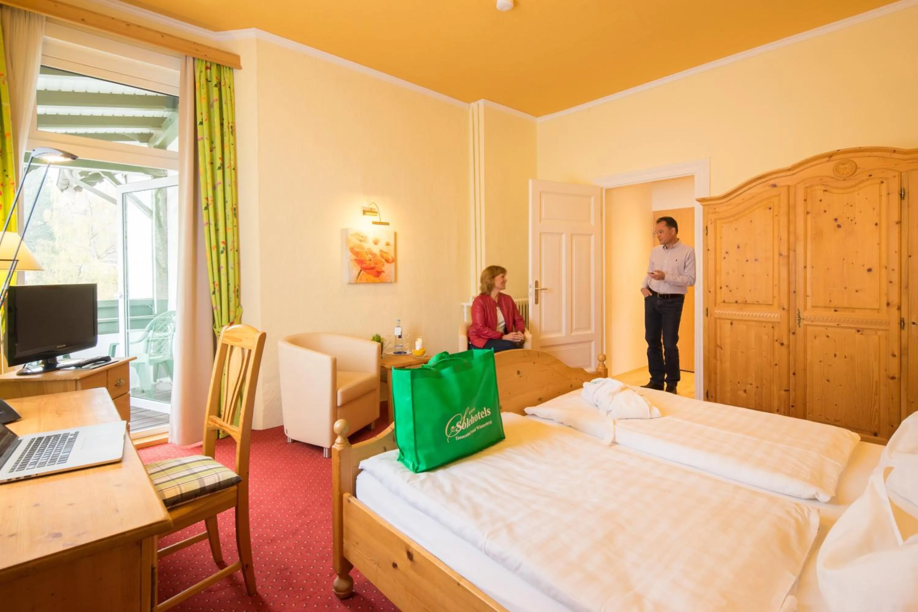 Photo of the whole room, Bed in Solehotel Winterberg