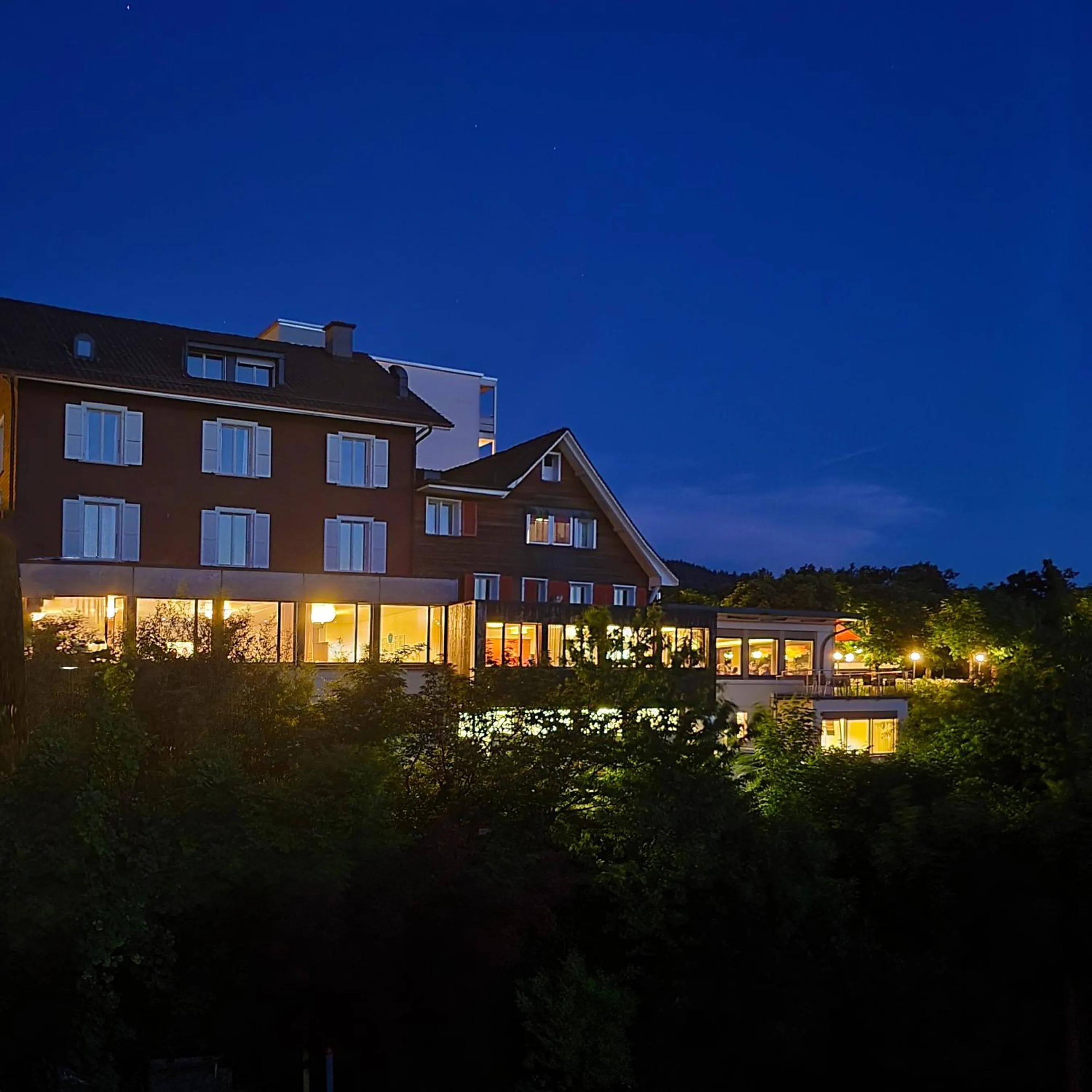 Property building in Guggital Hotel Restaurant