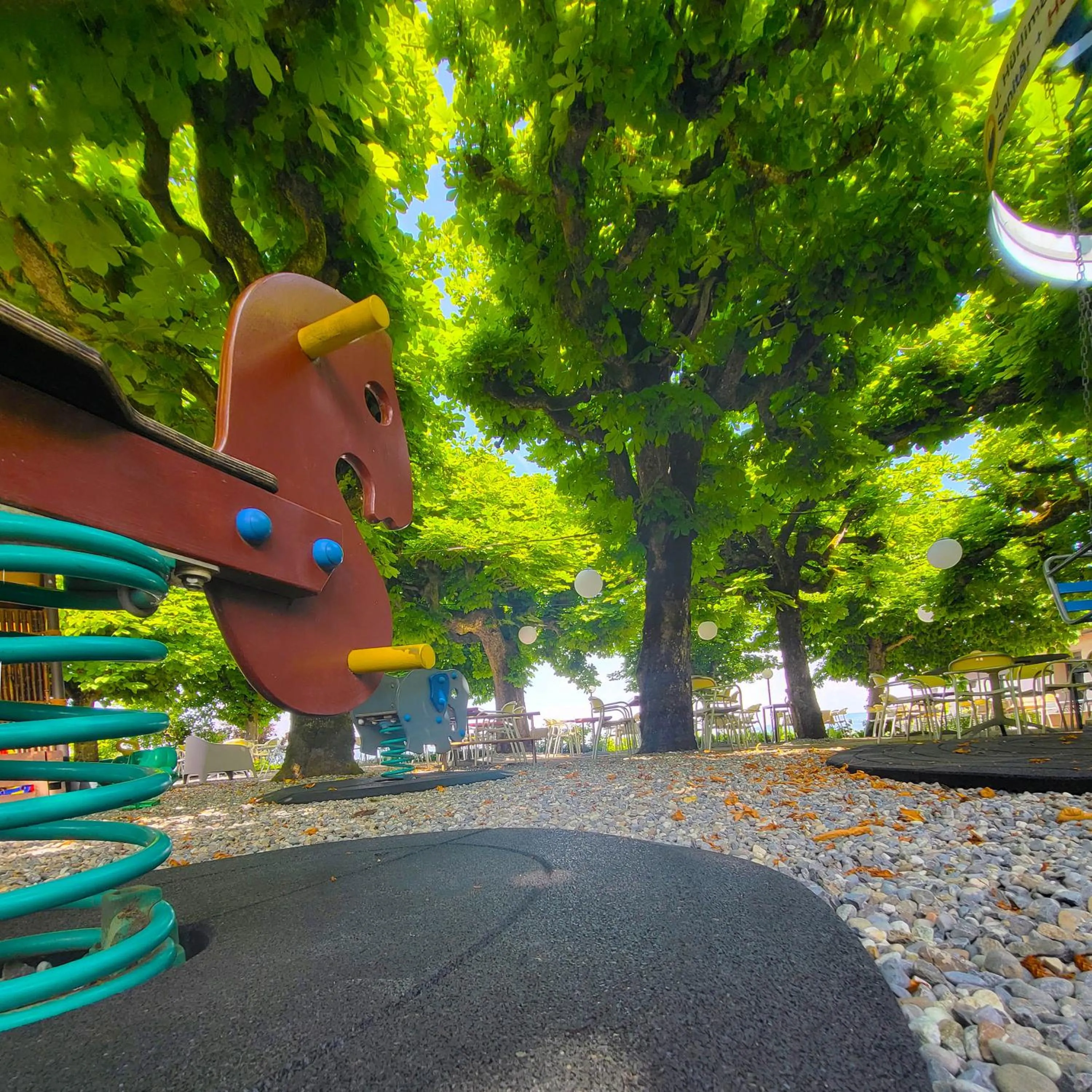 Children play ground in Guggital Hotel Restaurant