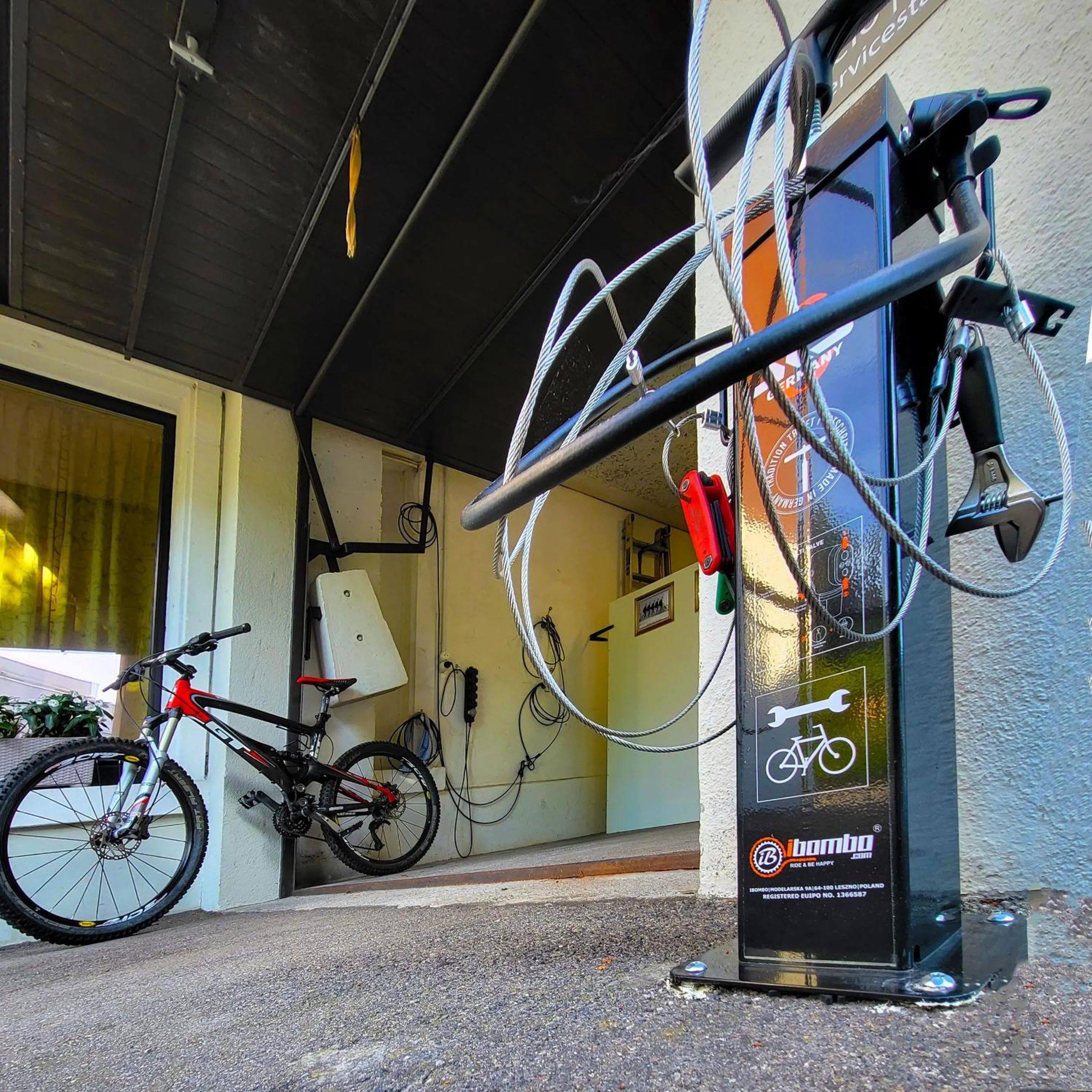 Decorative detail in Guggital Hotel Restaurant