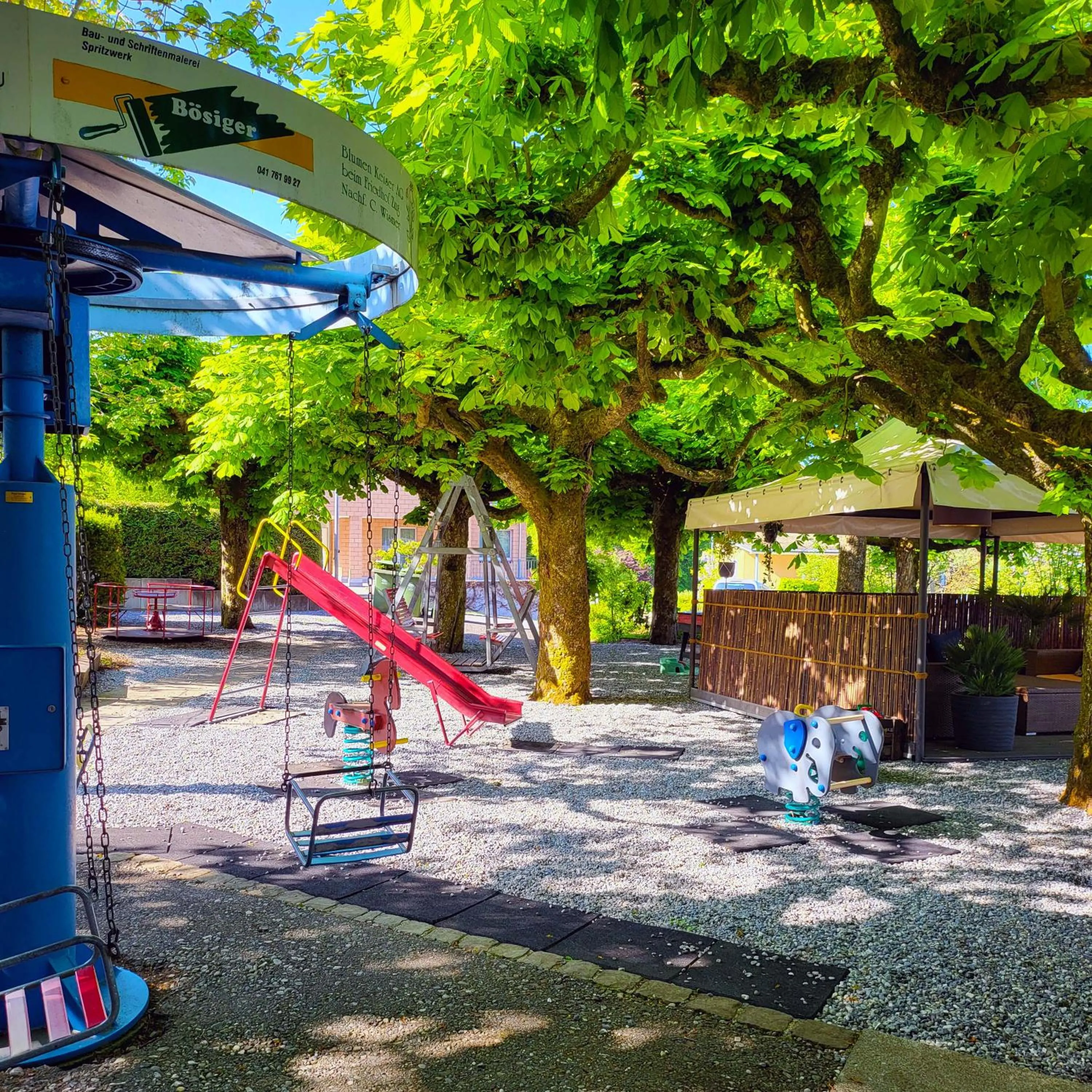 Children play ground in Guggital Hotel Restaurant