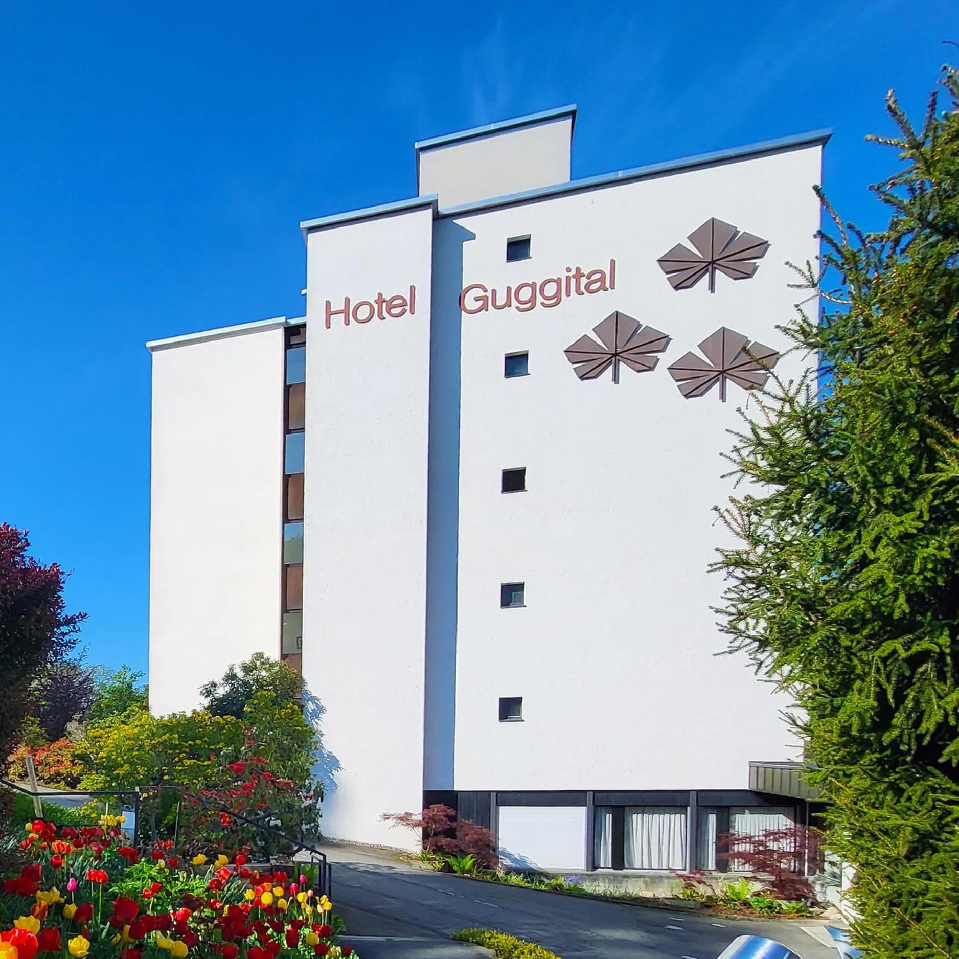 Property building in Guggital Hotel Restaurant