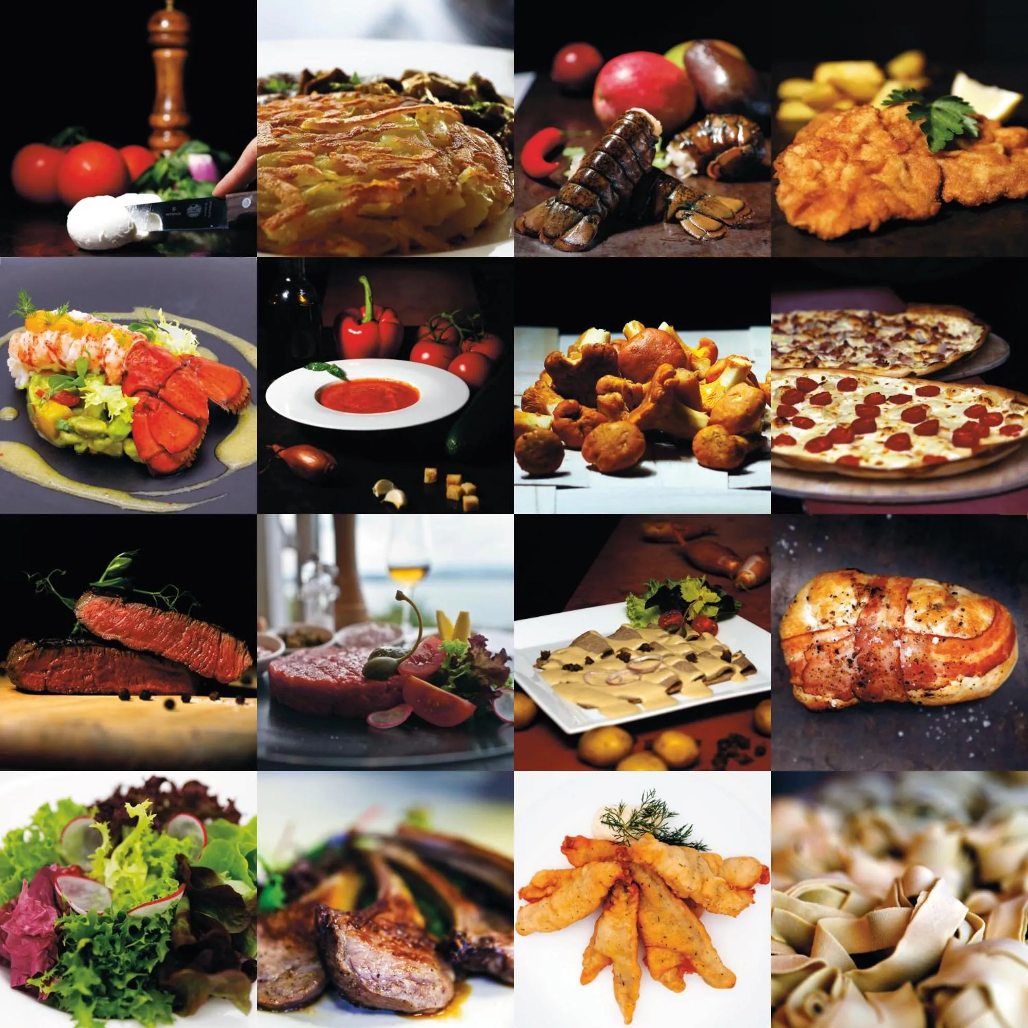 Food and drinks in Guggital Hotel Restaurant