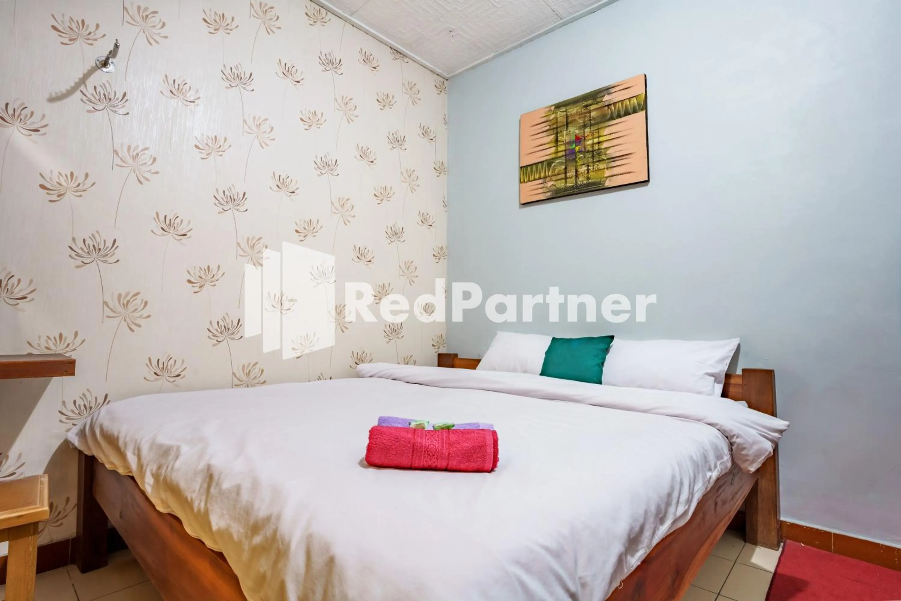 Bed in Nafisa Homestay Syariah Near Jatim Park 3 Batu Mitra RedDoorz