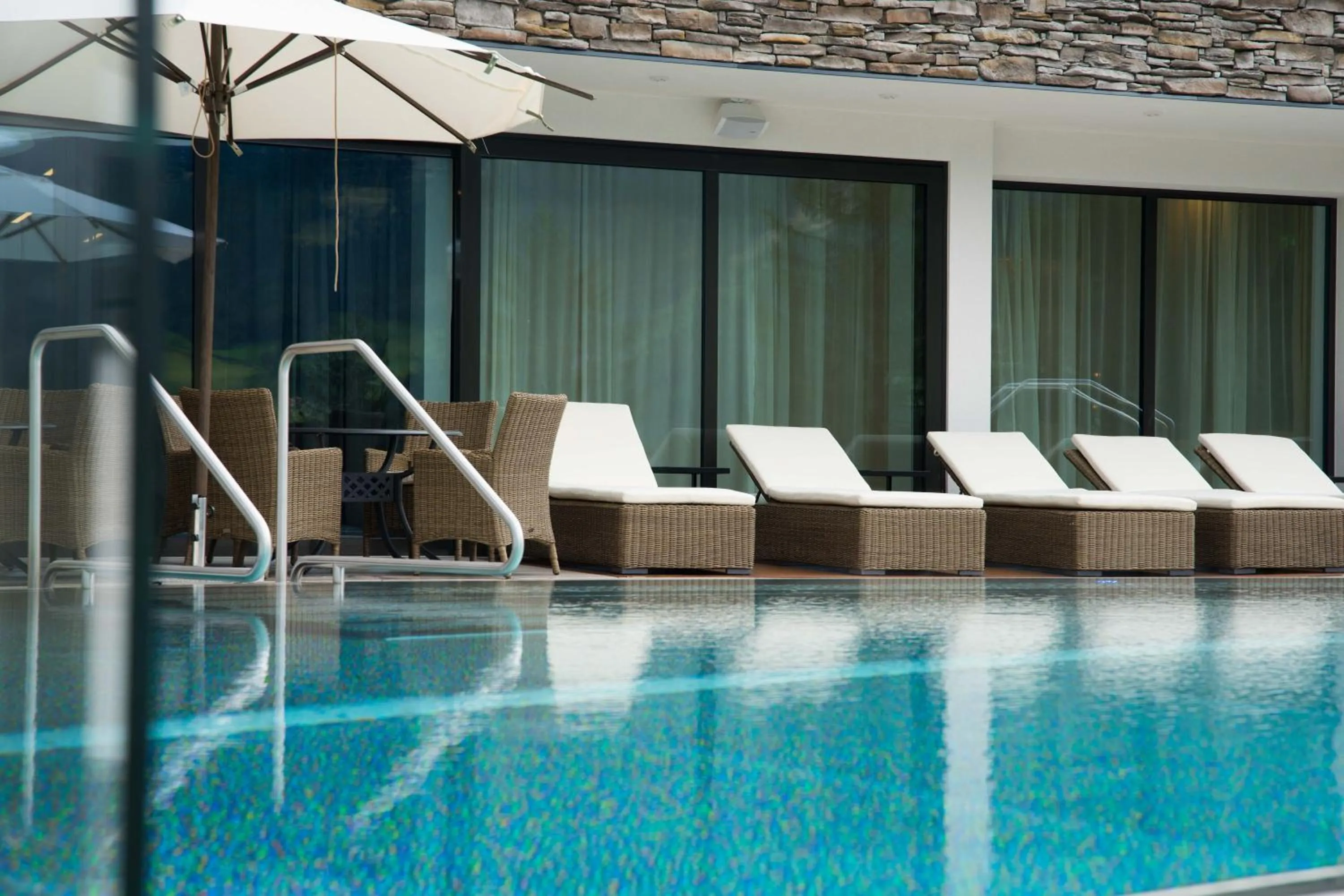 Swimming pool in Hotel Goldried