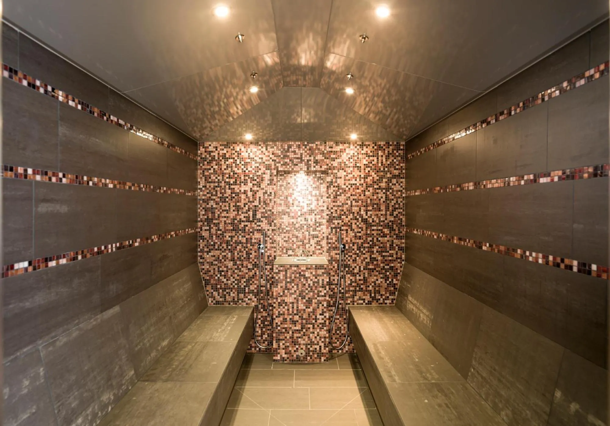 Steam room in Hotel Goldried