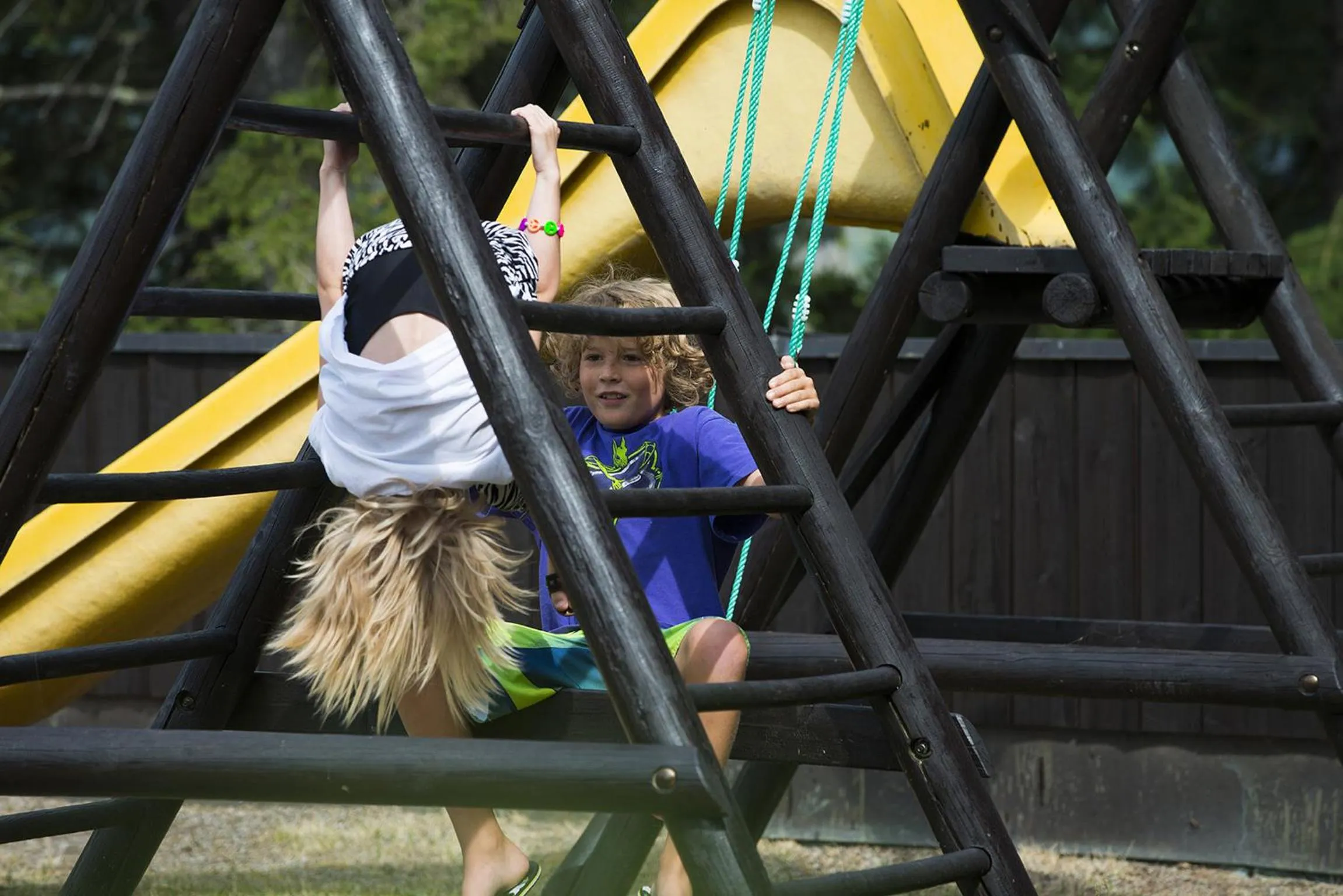 Children play ground in Hotel Goldried