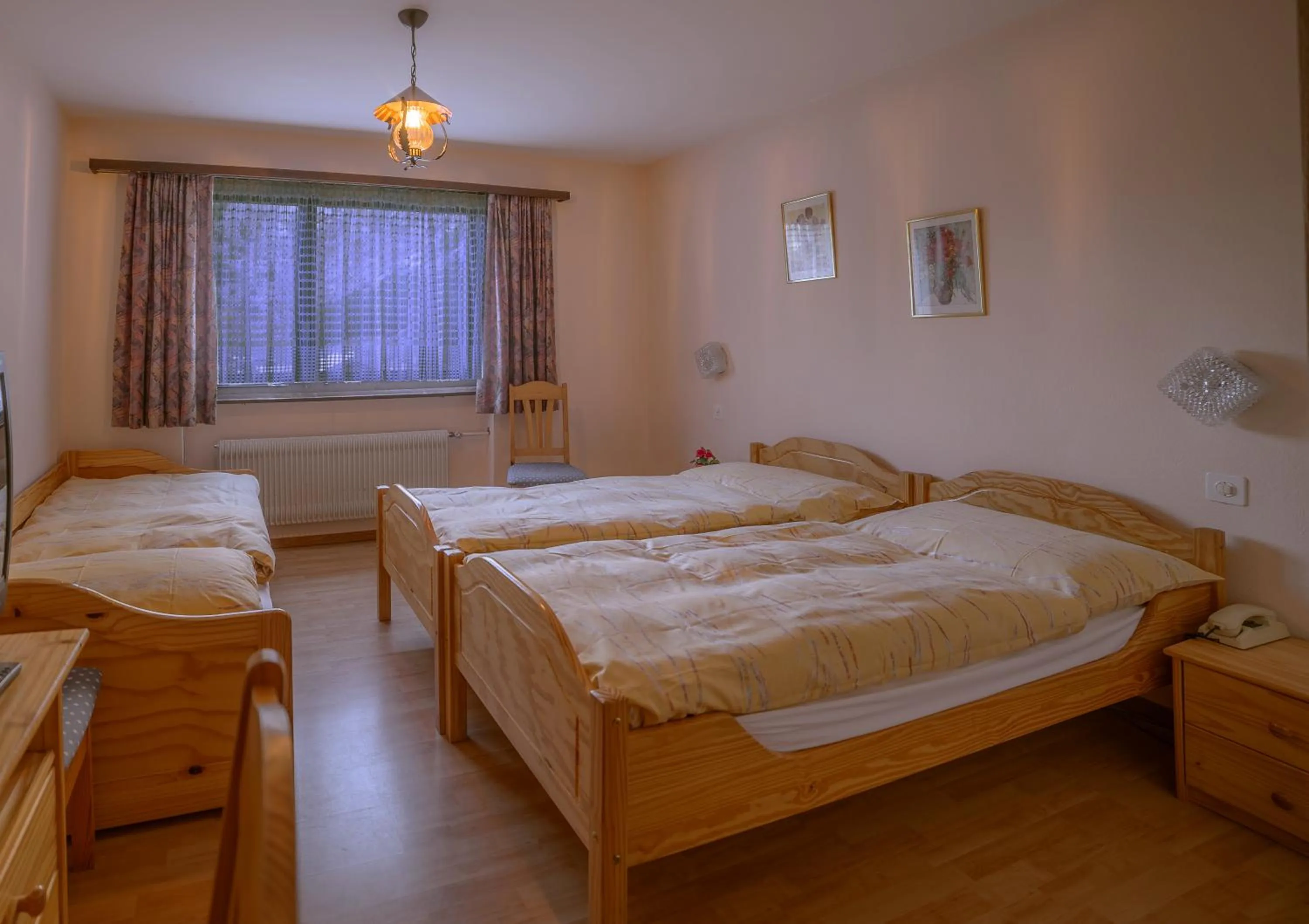 Bed in Hotel Olympia