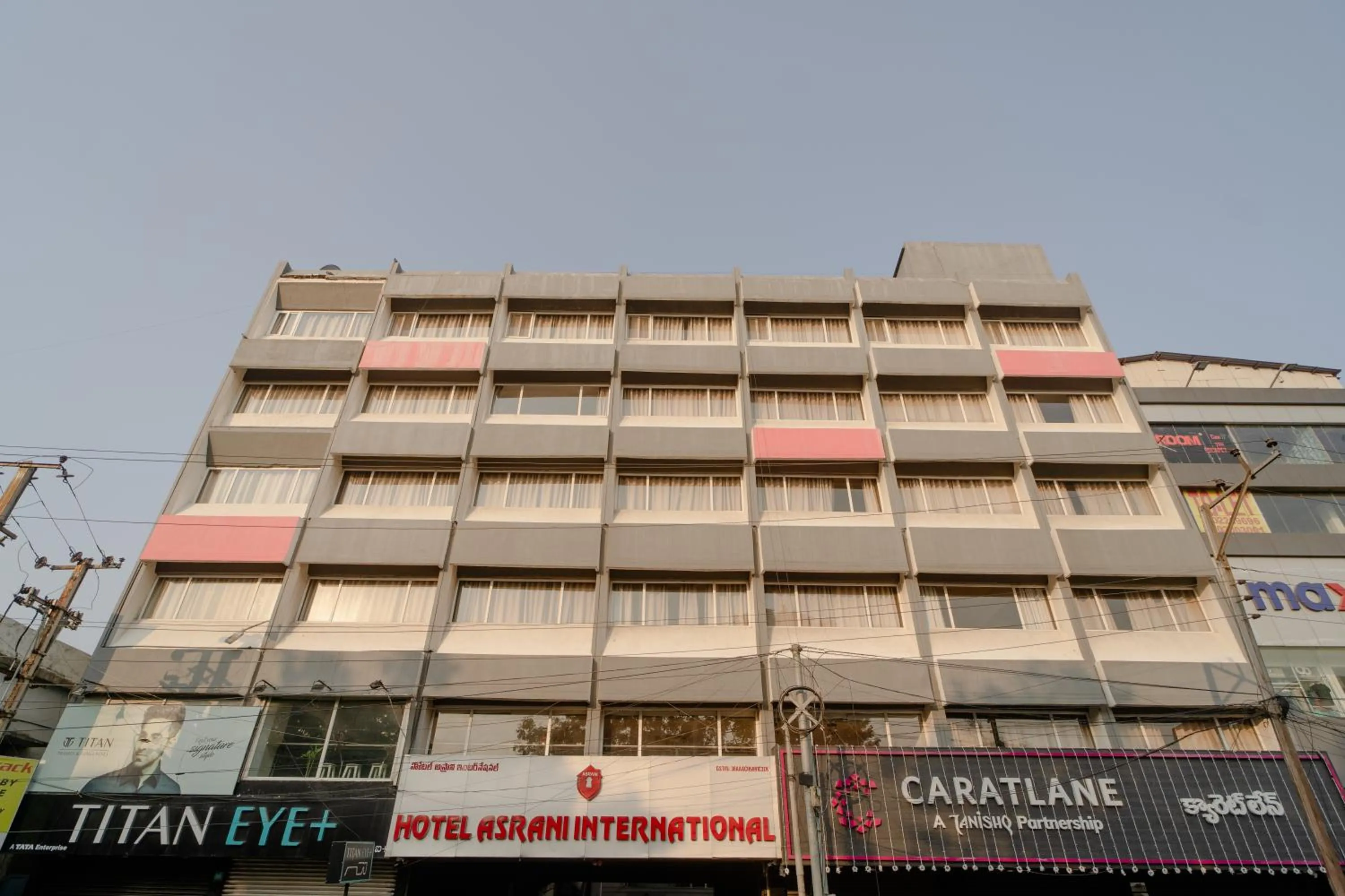 Property building in Hotel Asrani International
