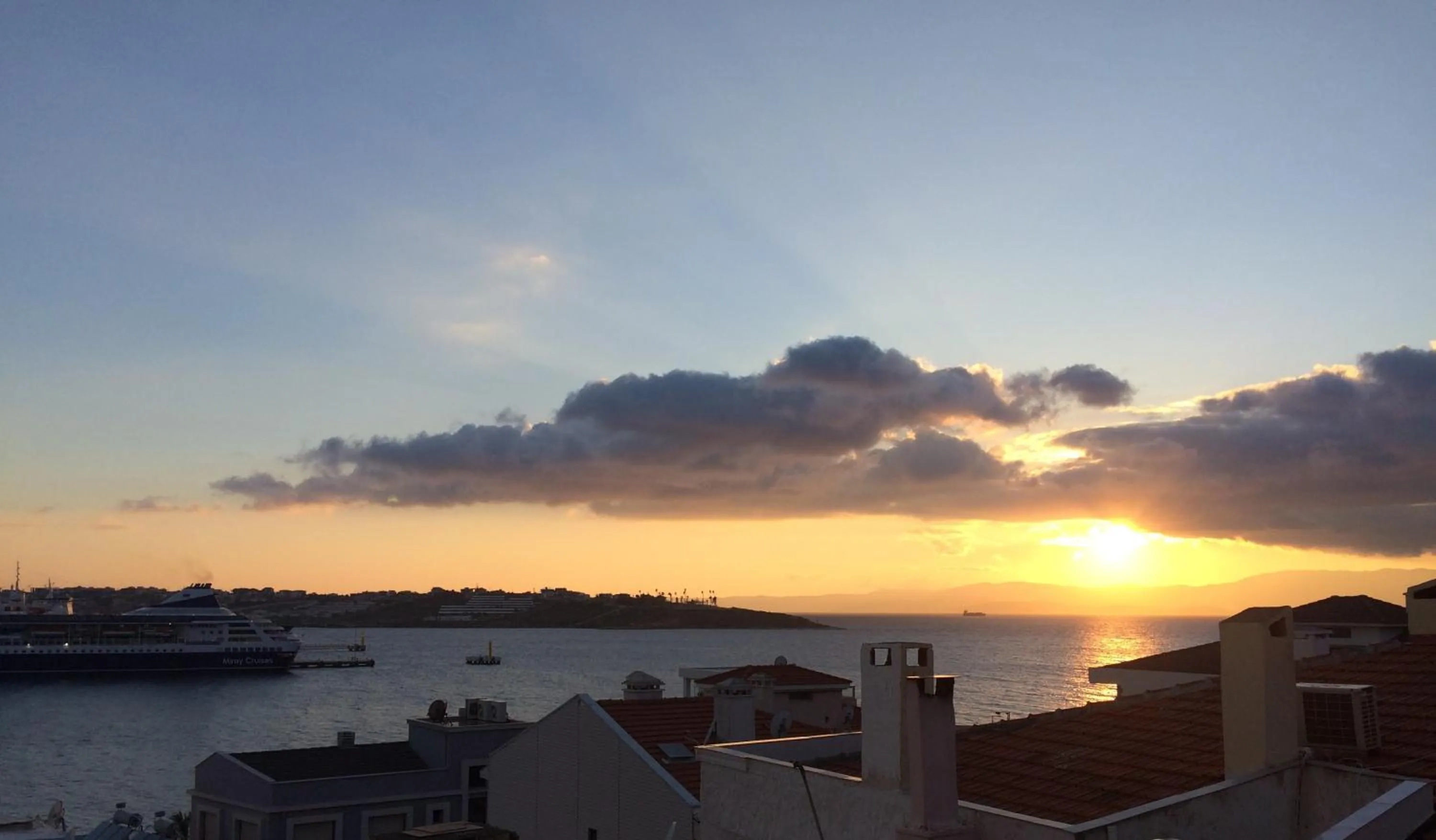 Sunset in Azize Palas Apart Otel