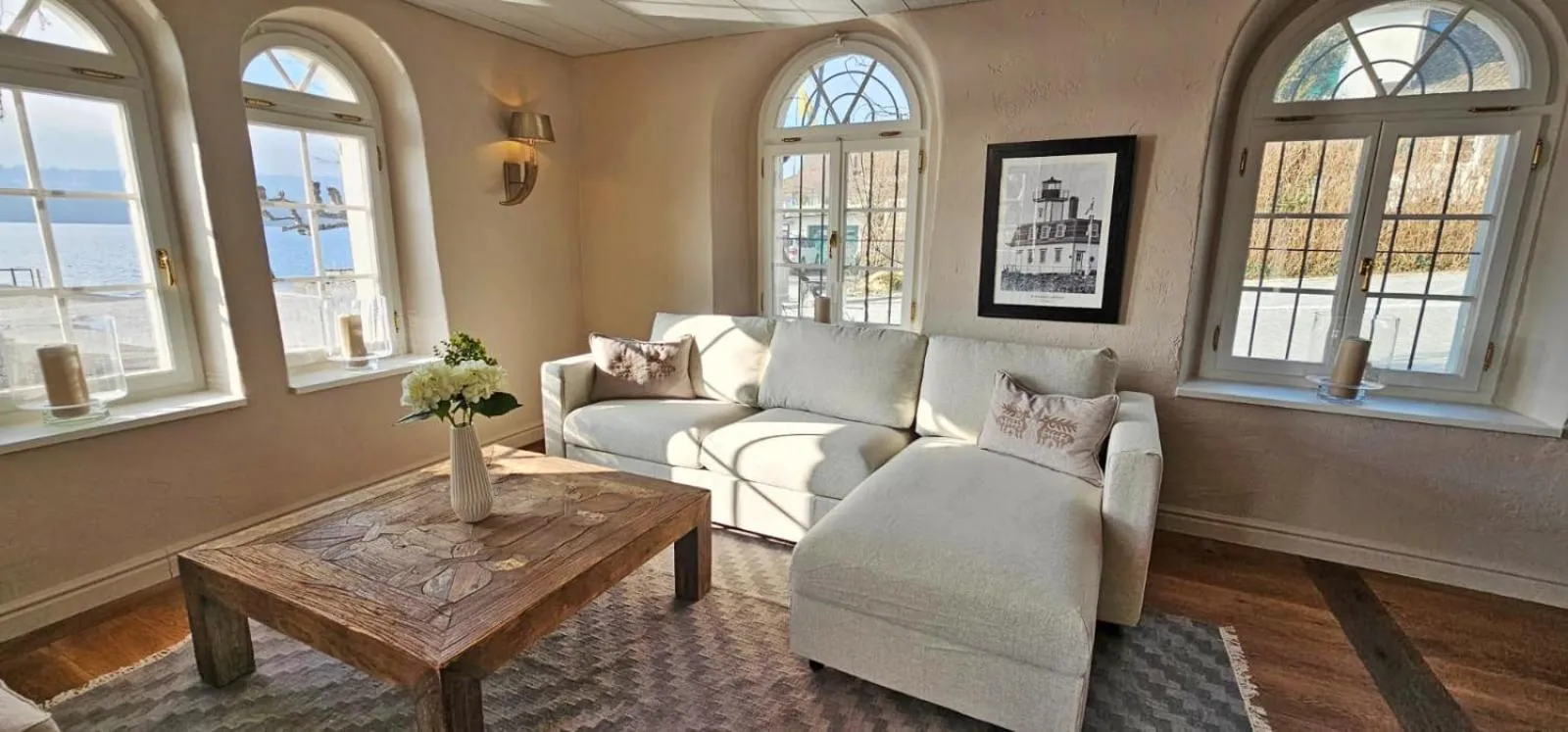 Living room in Hotel Hirschen am See