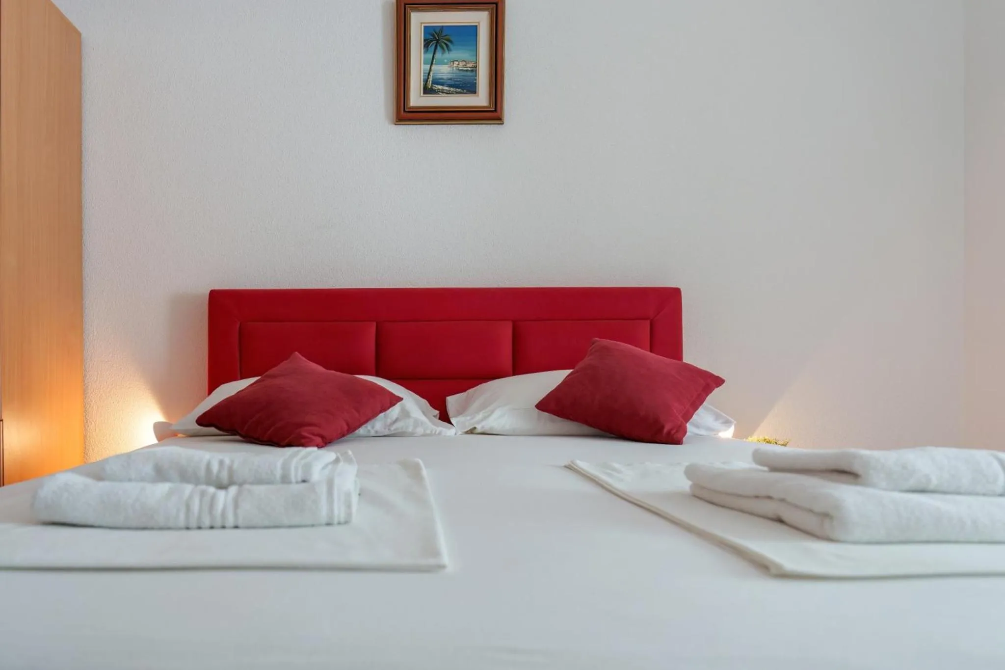 Bedroom, Bed in Studios Ruža