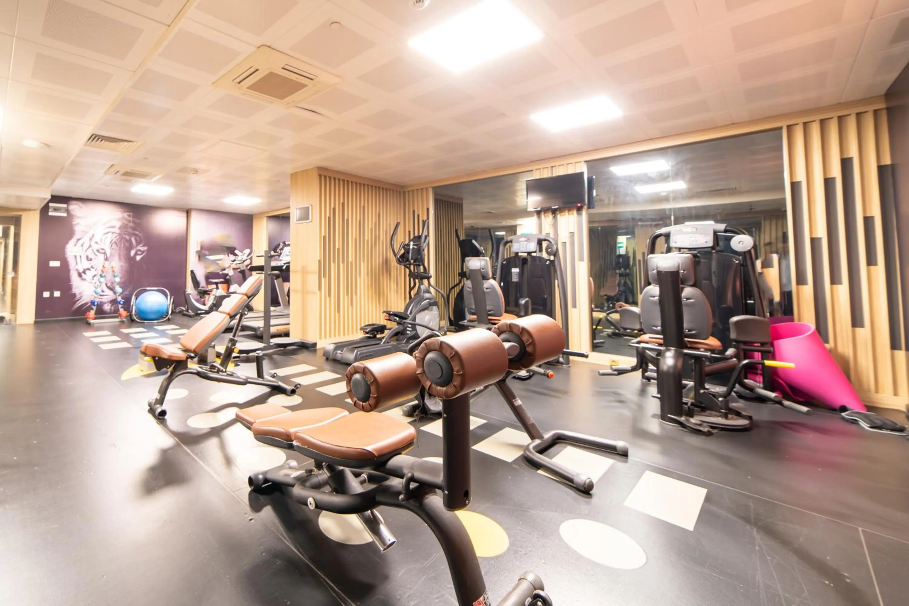 Fitness centre/facilities in Mardy Suit Hotel