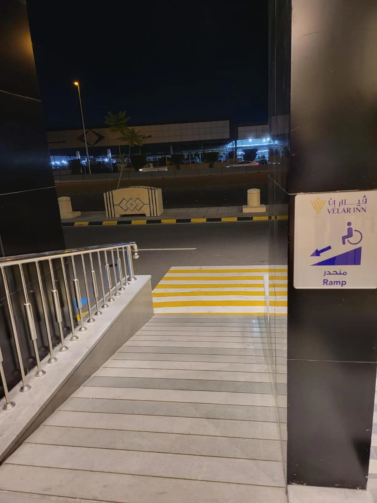 Facility for disabled guests in Velar Inn Hotel