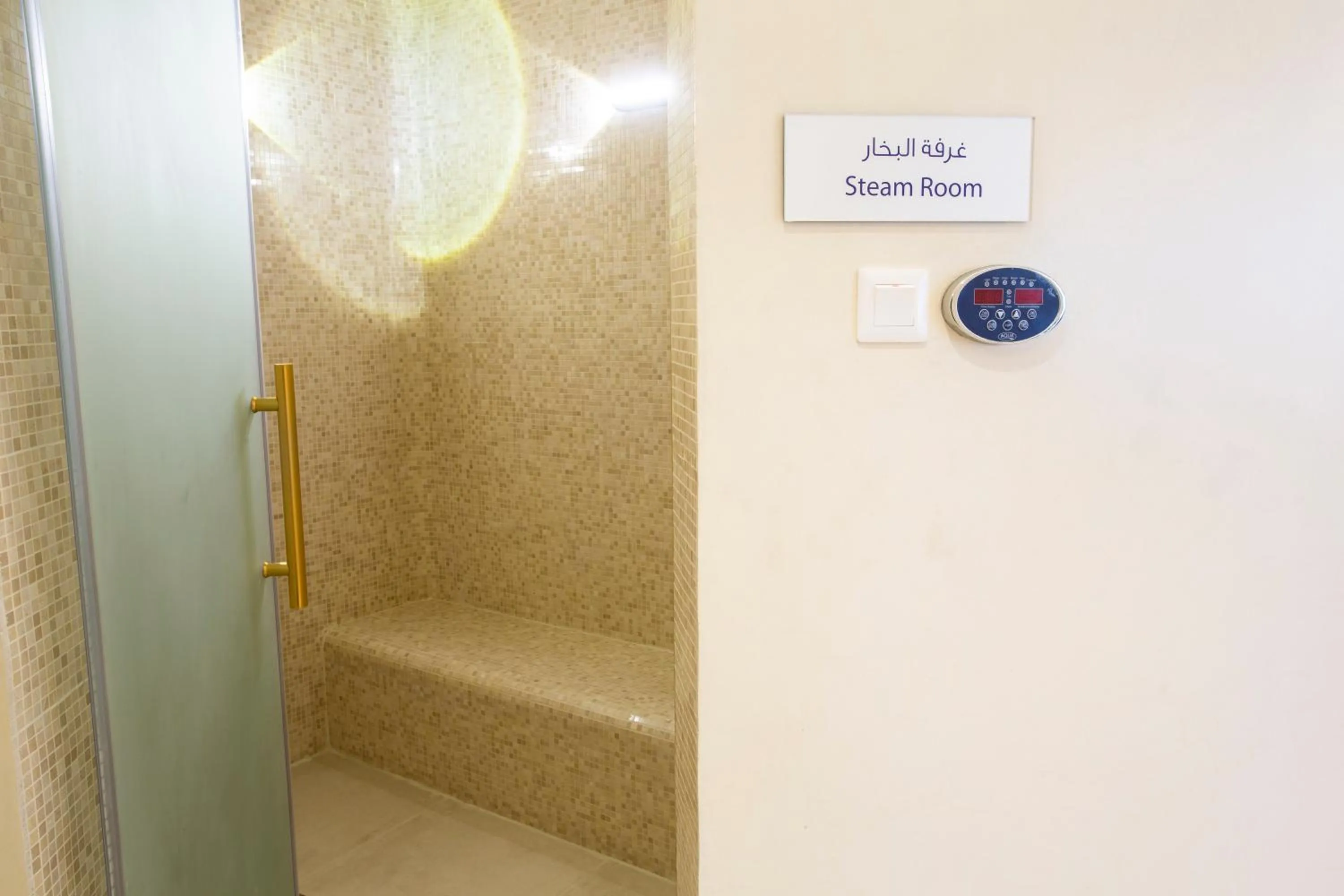 Steam room in Velar Inn Hotel