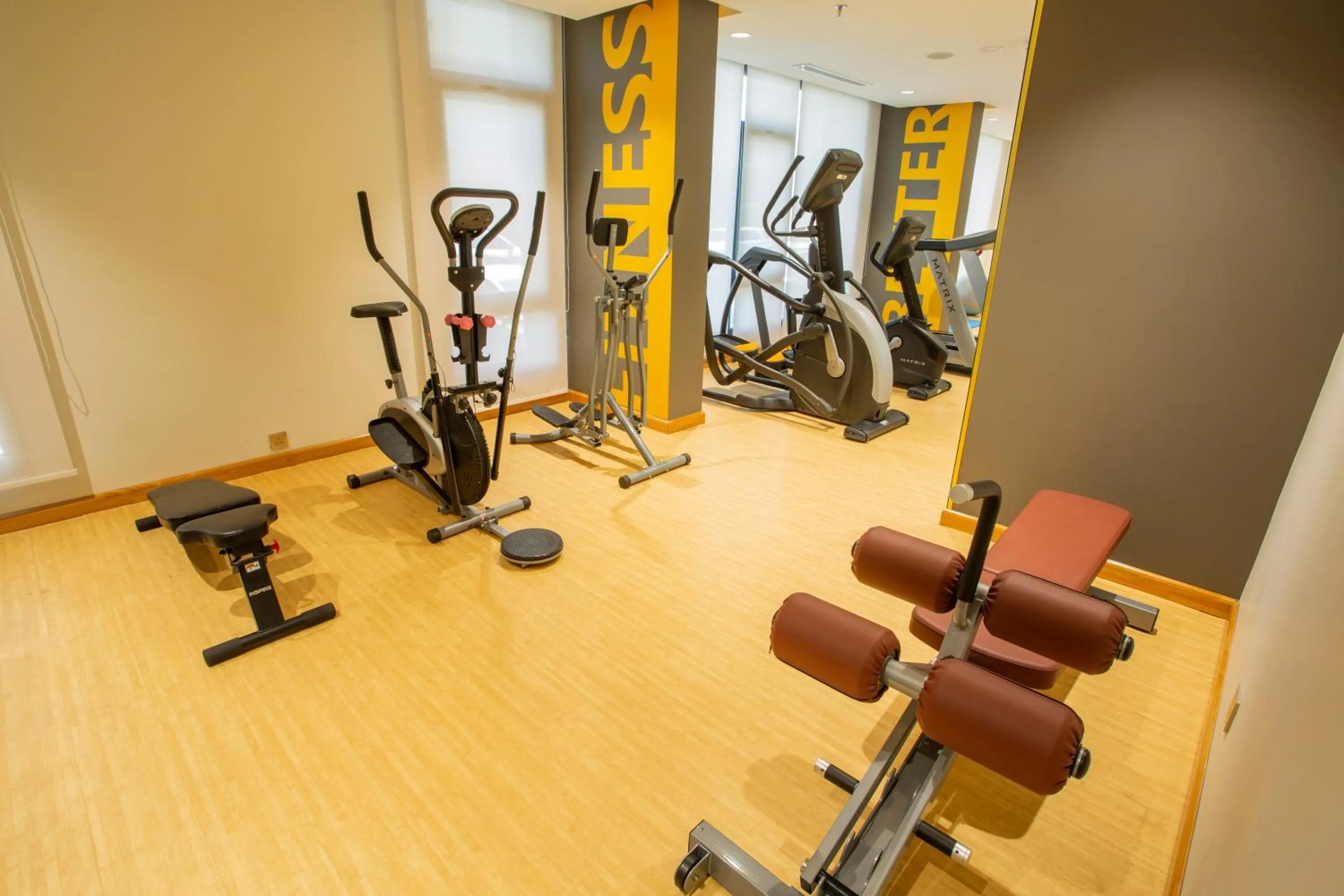 Fitness centre/facilities in Velar Inn Hotel