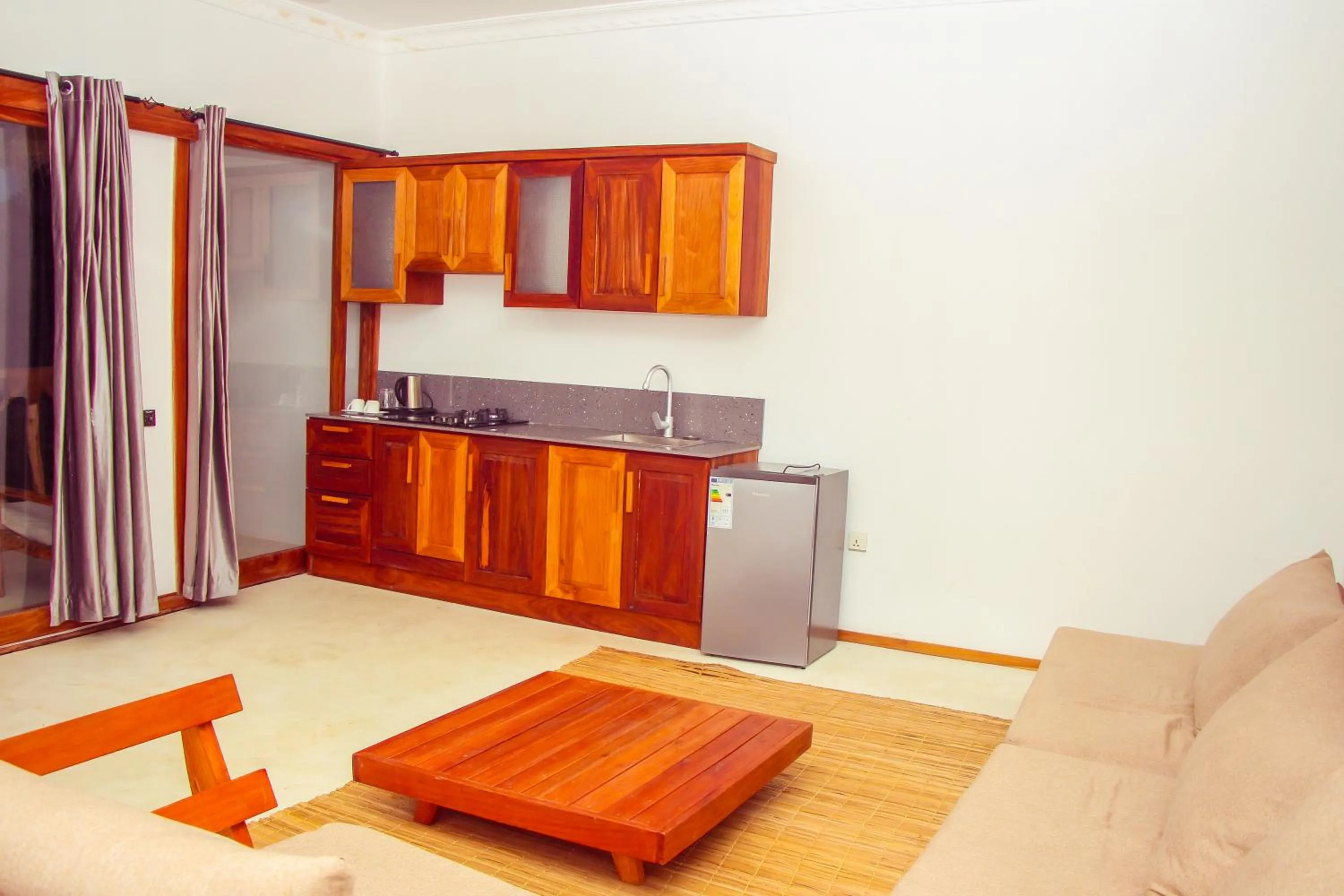 kitchen in TIKI Beach Club & Resort