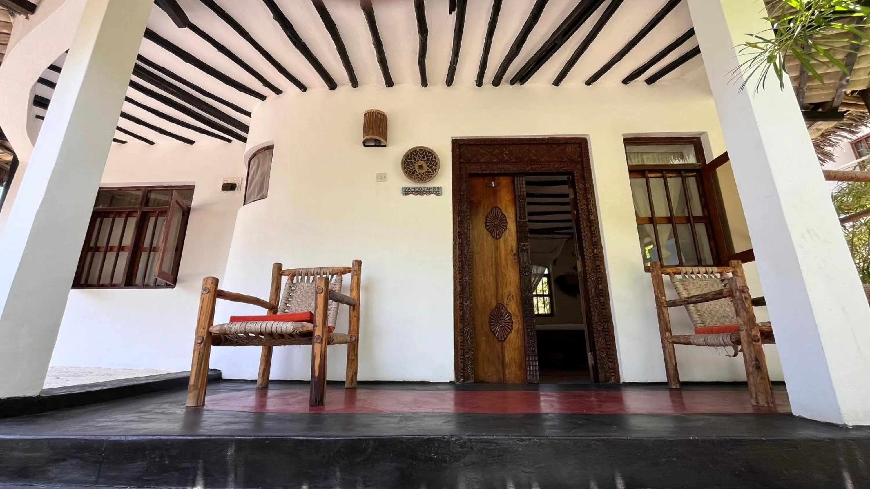 Patio in TIKI Beach Club & Resort