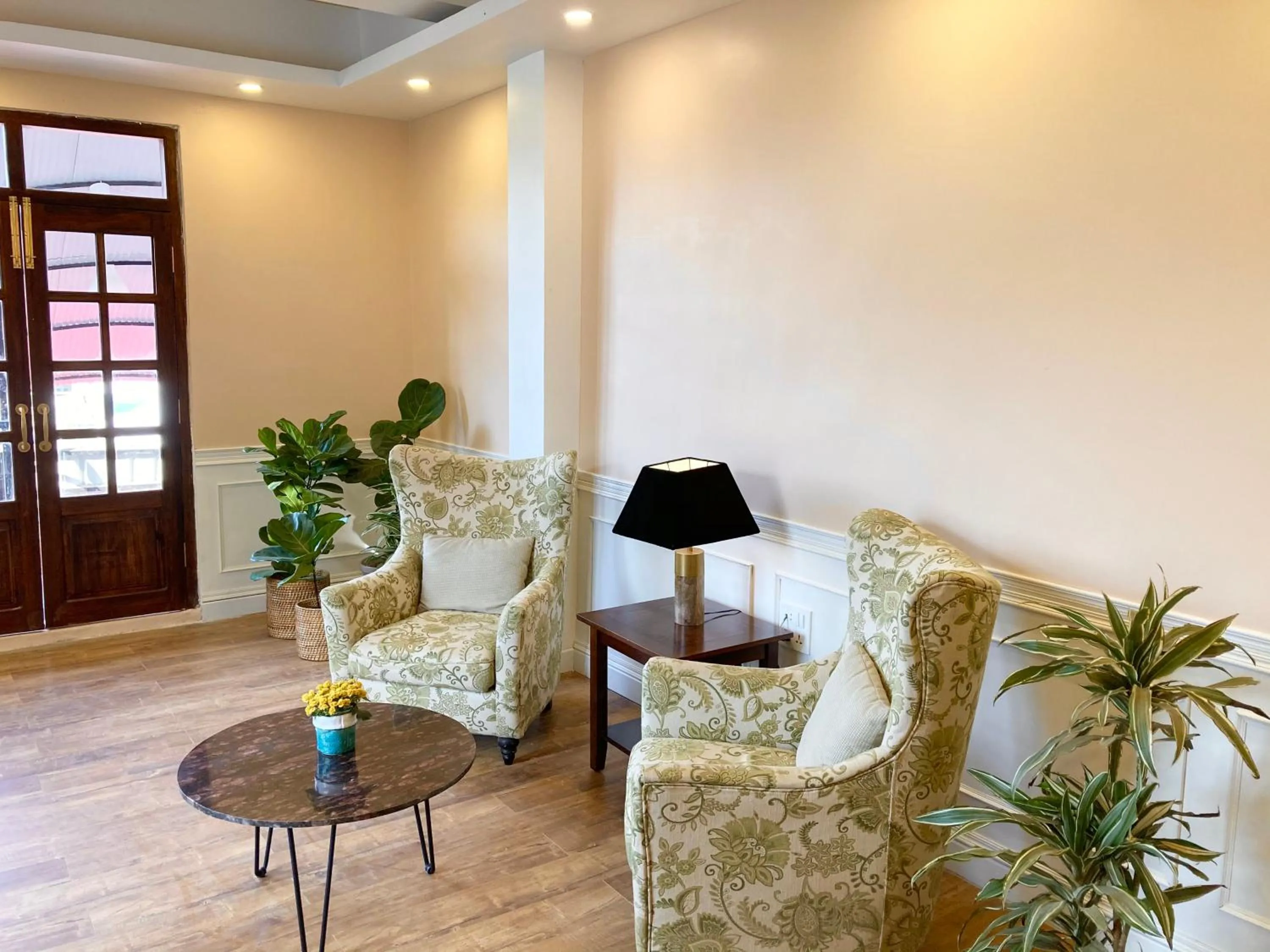 Lobby or reception in Shalom Farmhouse by the hillside