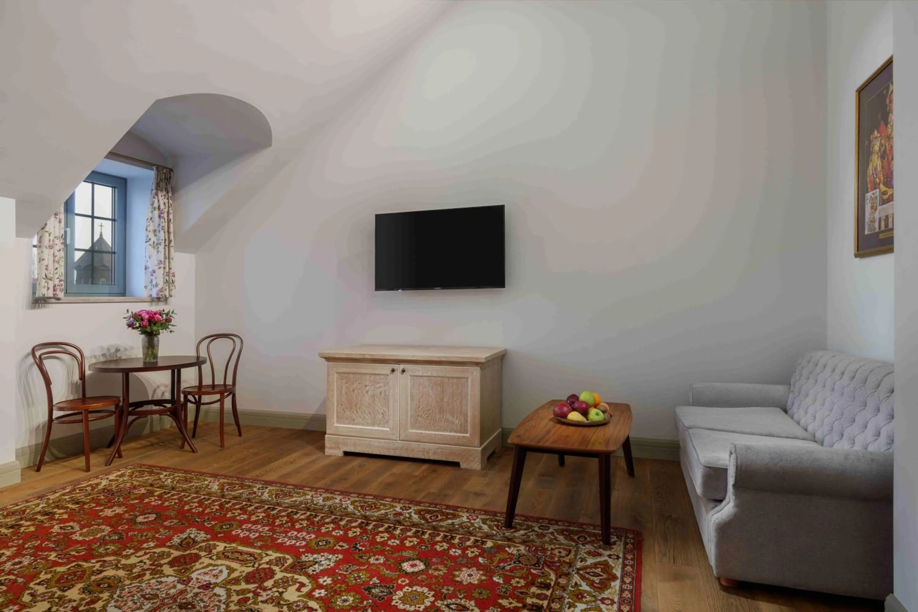 Living room in GRAND HOTEL GYUMRI by APRICOT Hotels
