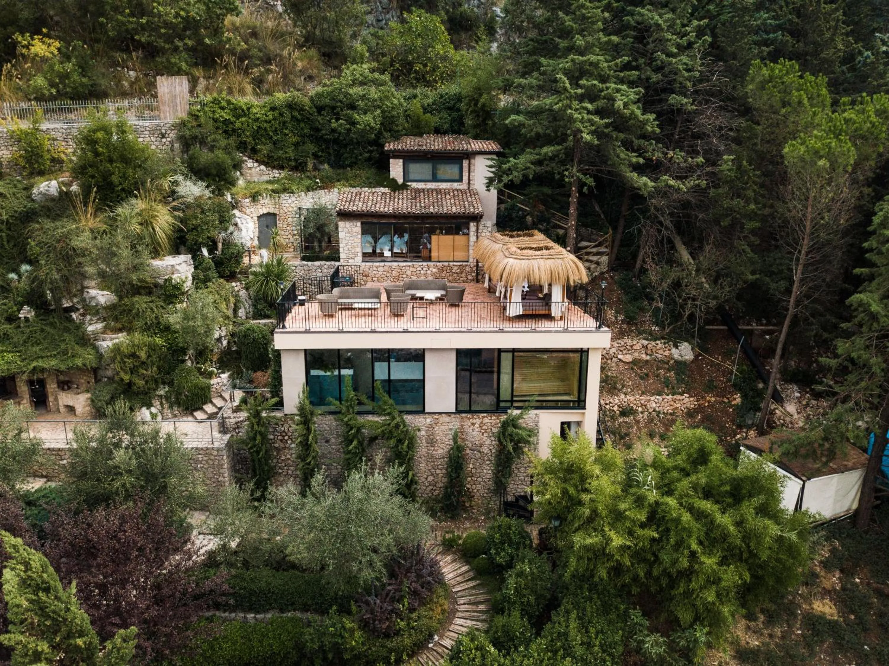 Bird's eye view in Vytae Spa & Resort