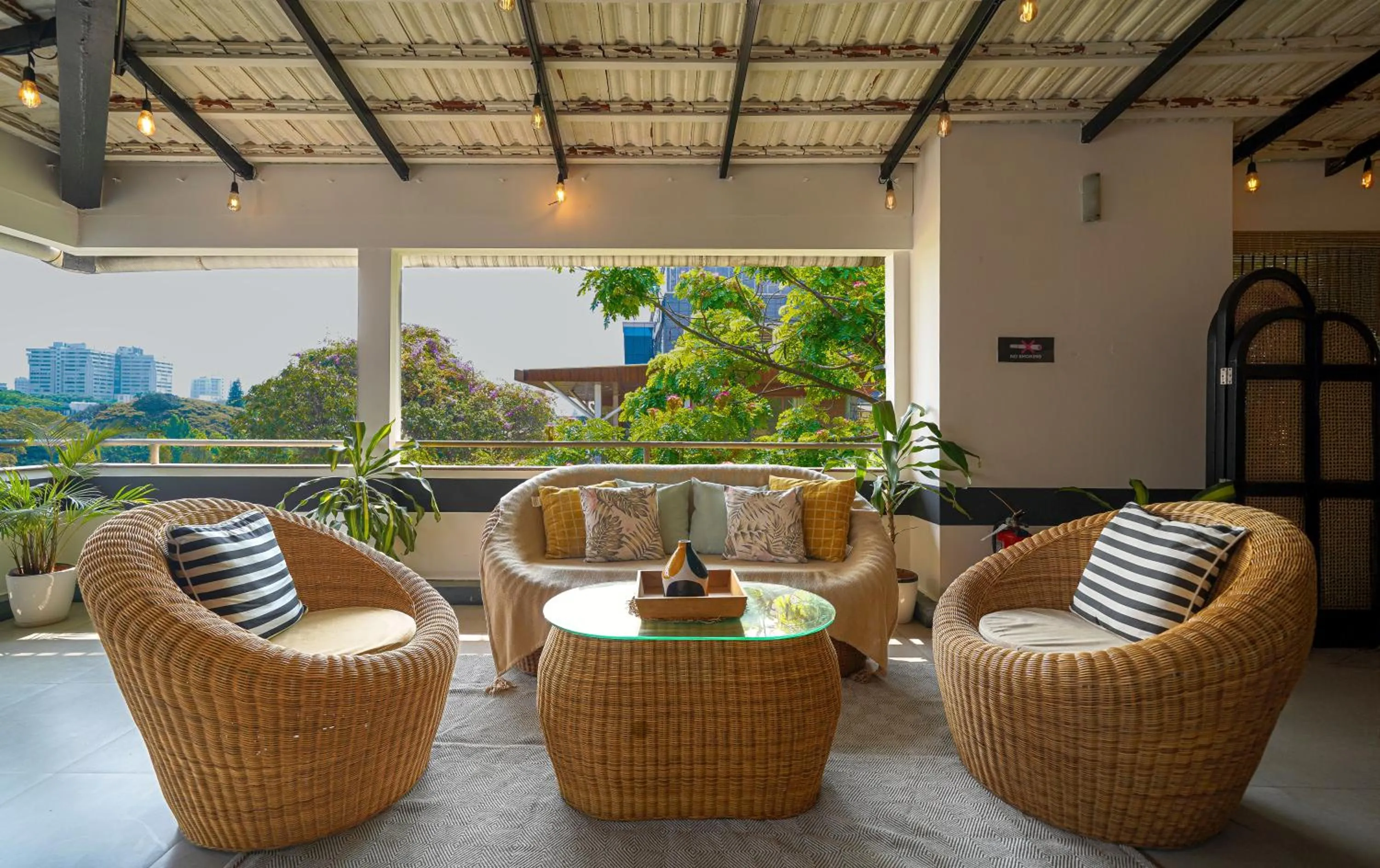 Balcony/Terrace in Olive Hotel Magrath by Embassy Group