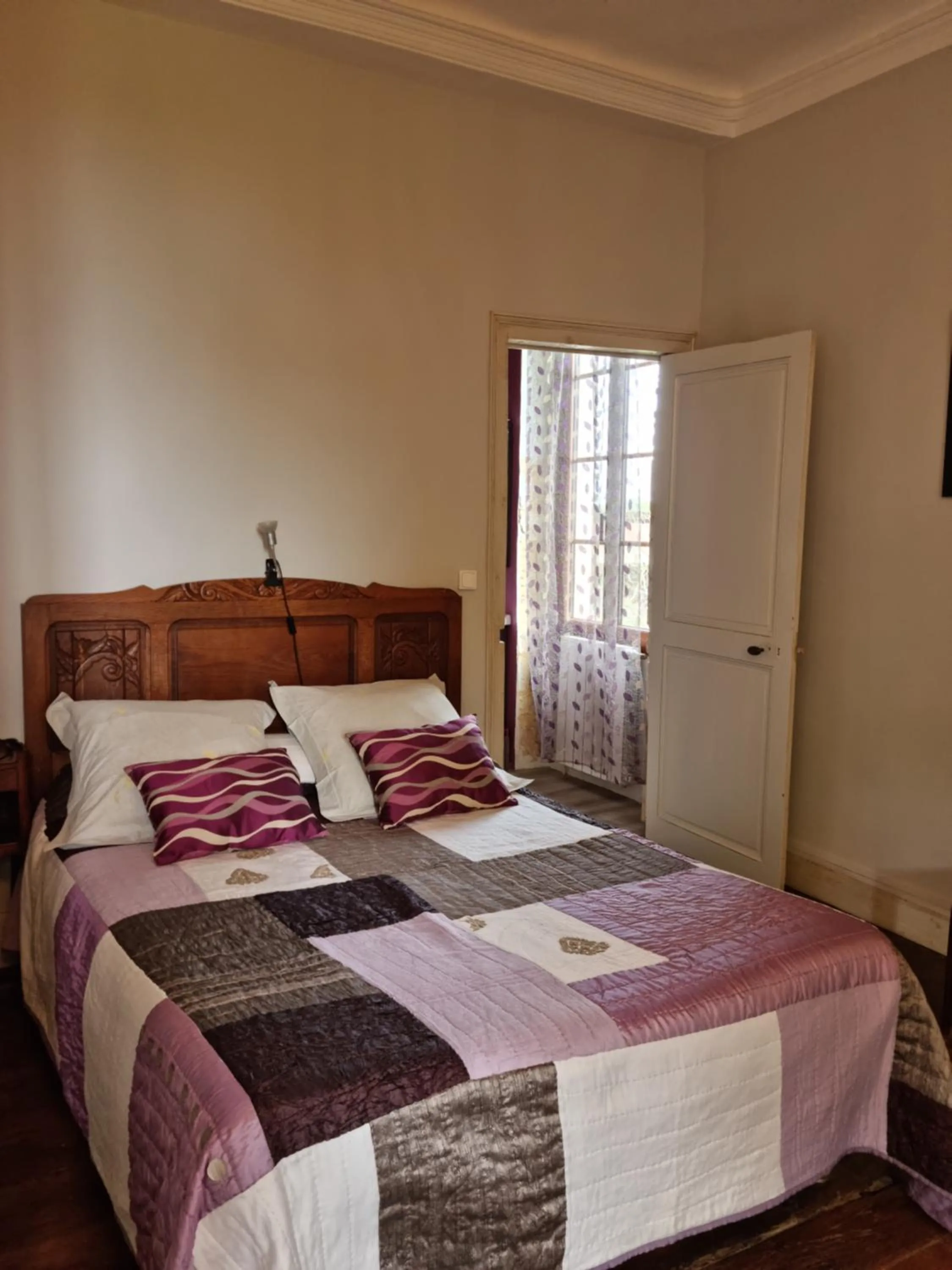 Bed in Chambre d'hôte Daugé