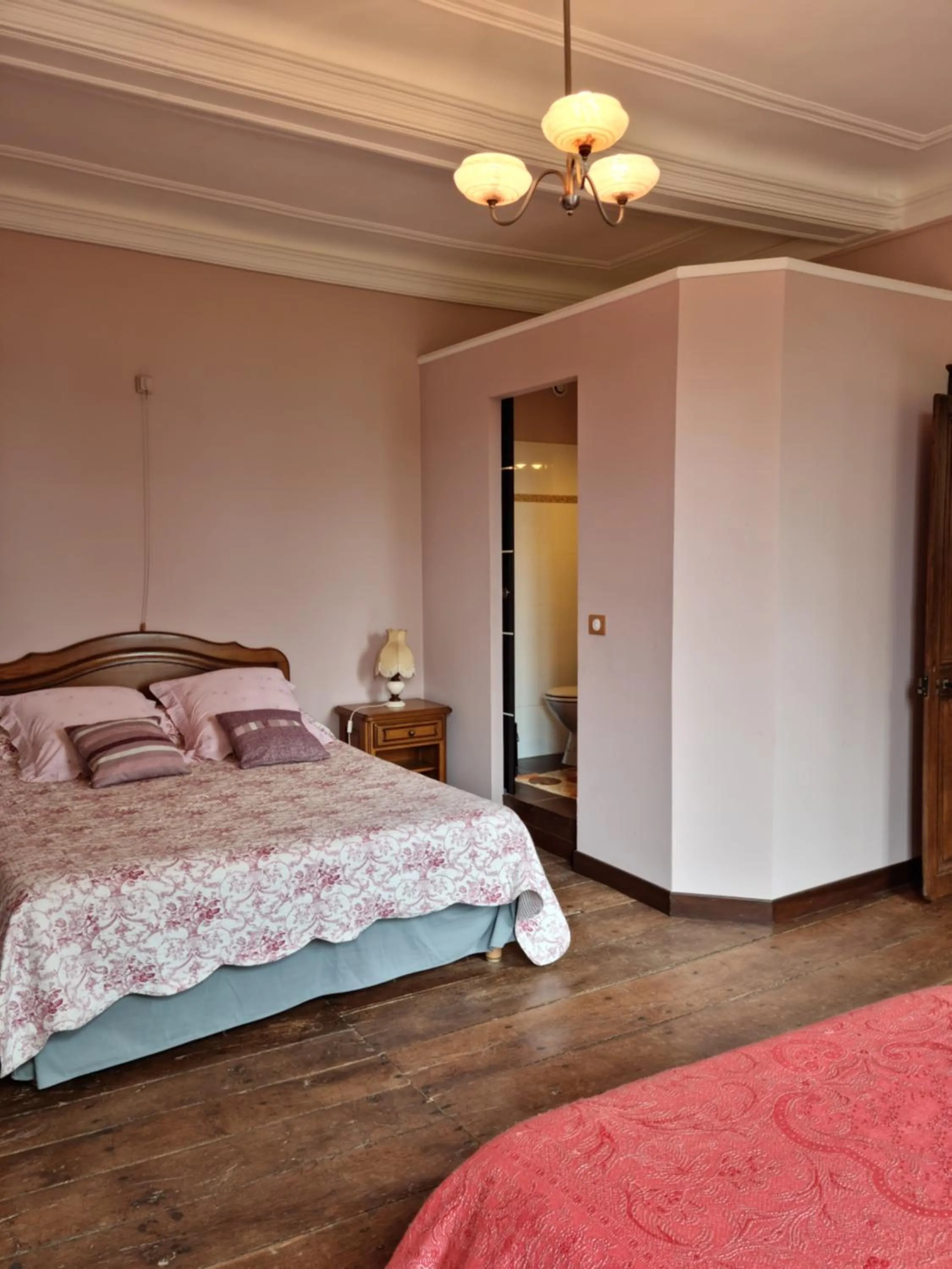 Bed in Chambre d'hôte Daugé