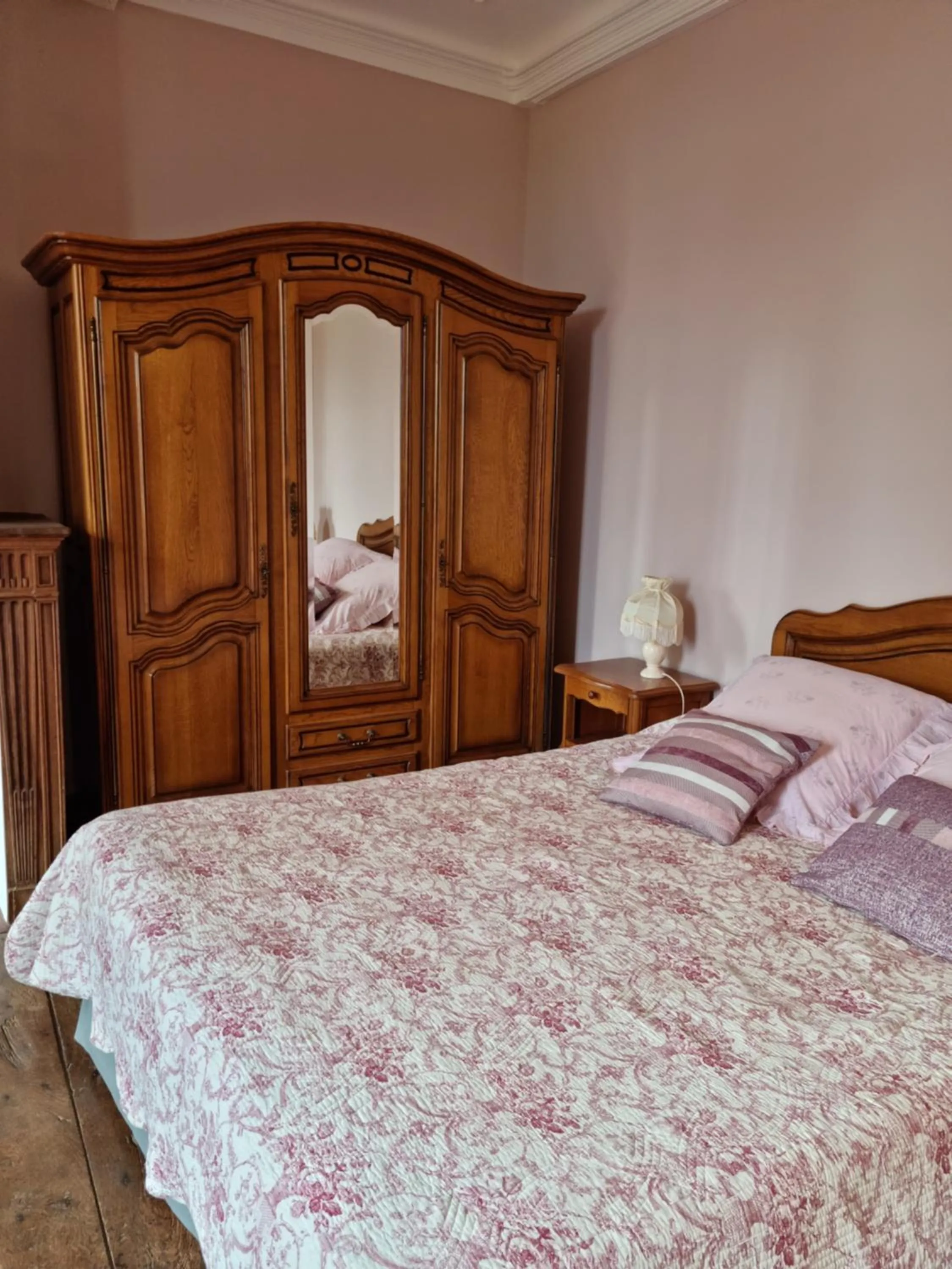 Bed in Chambre d'hôte Daugé