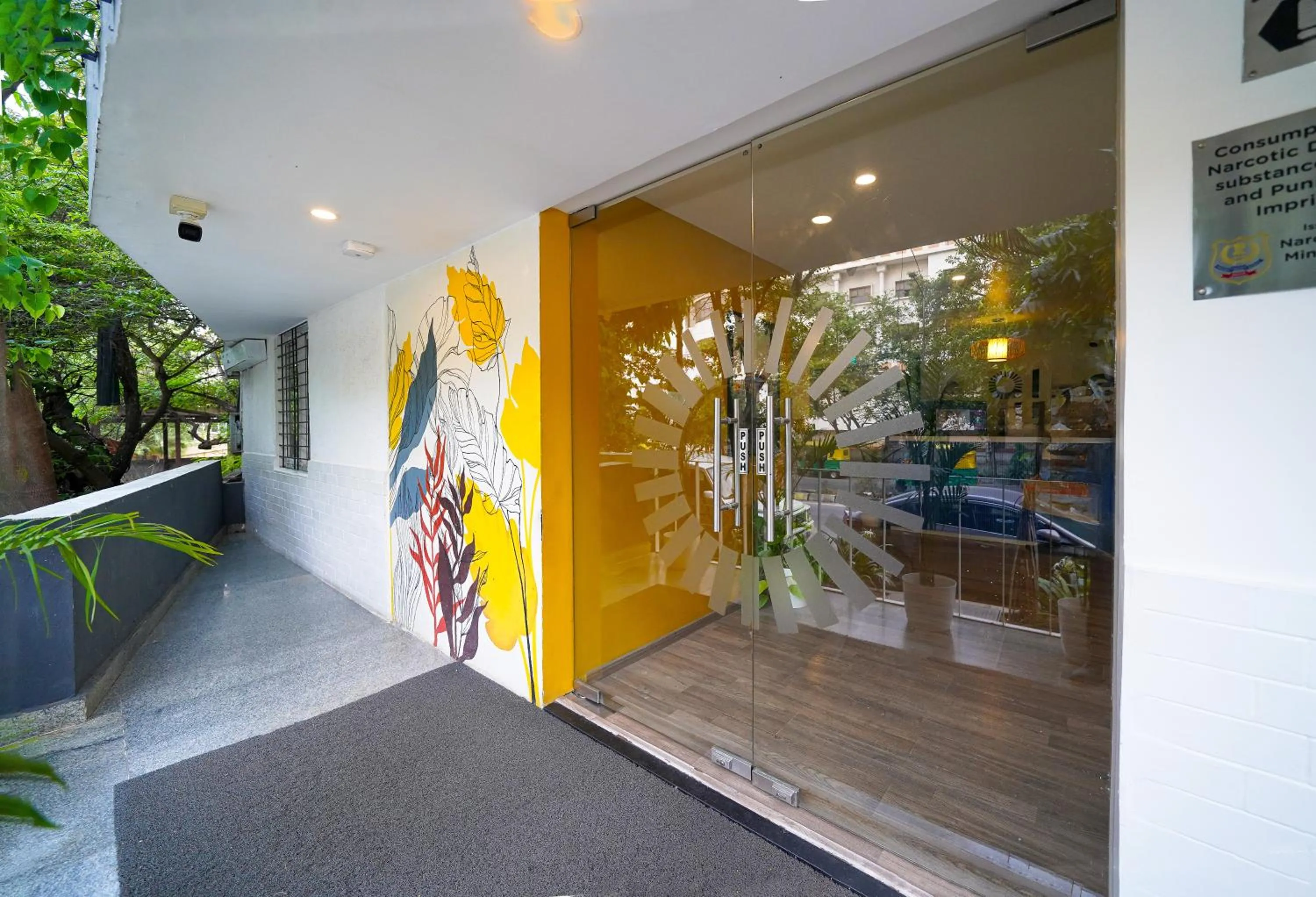 Facade/entrance in Olive Hotel Indiranagar by Embassy Group