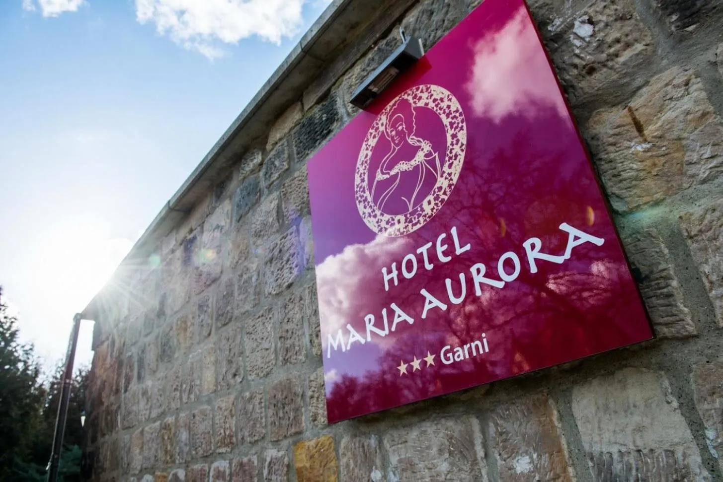 Property logo or sign in Maria Aurora