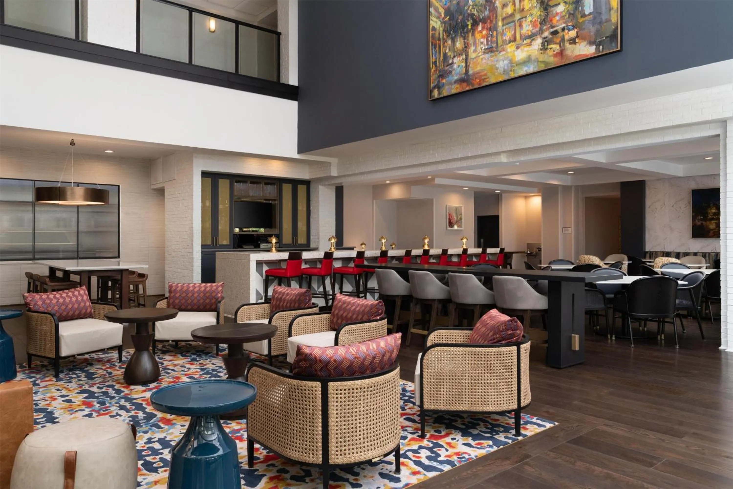 Lobby or reception in Hilton Garden Inn Charleston Waterfront/Downtown