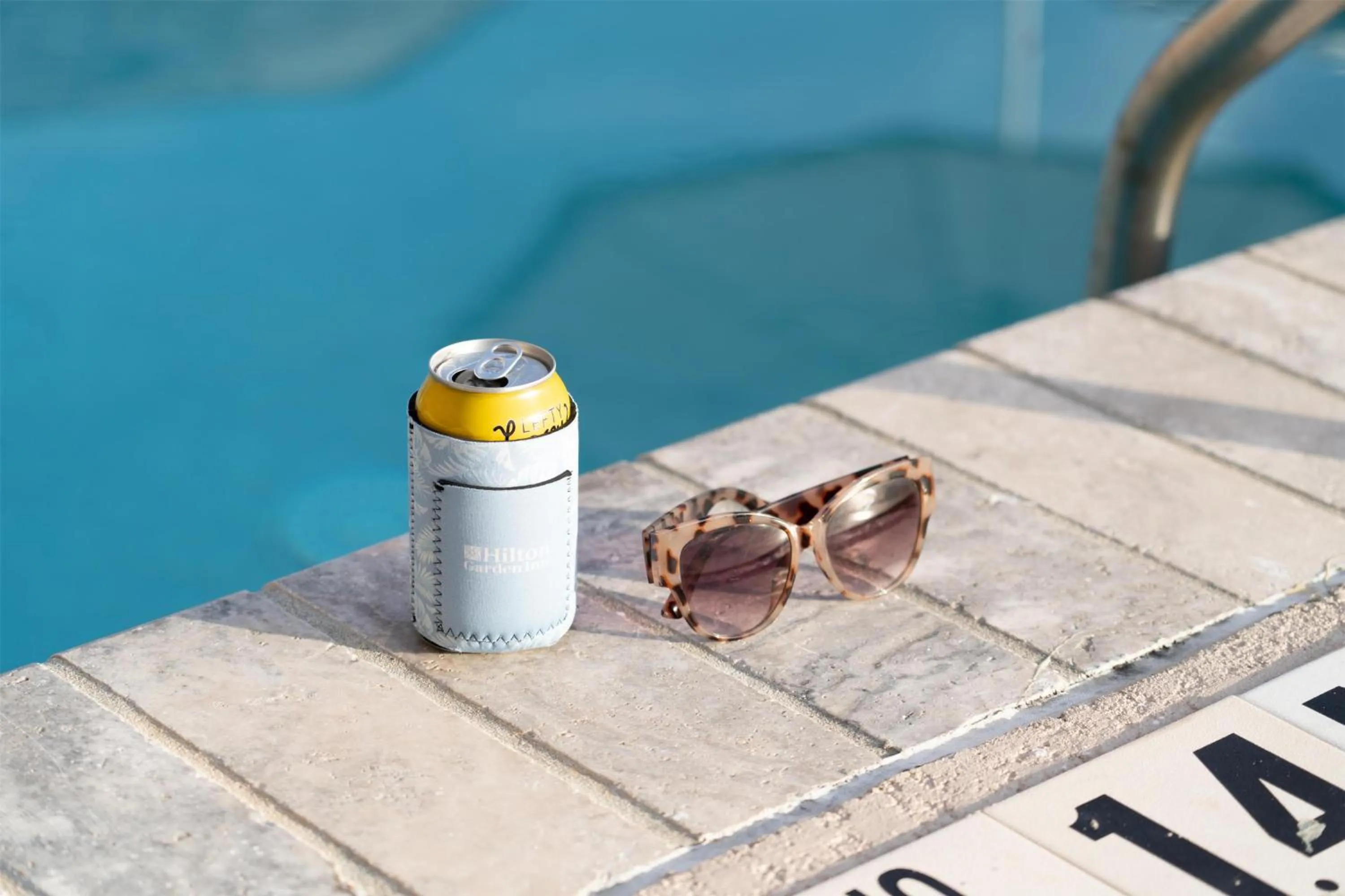 Pool view in Hilton Garden Inn Charleston Waterfront/Downtown