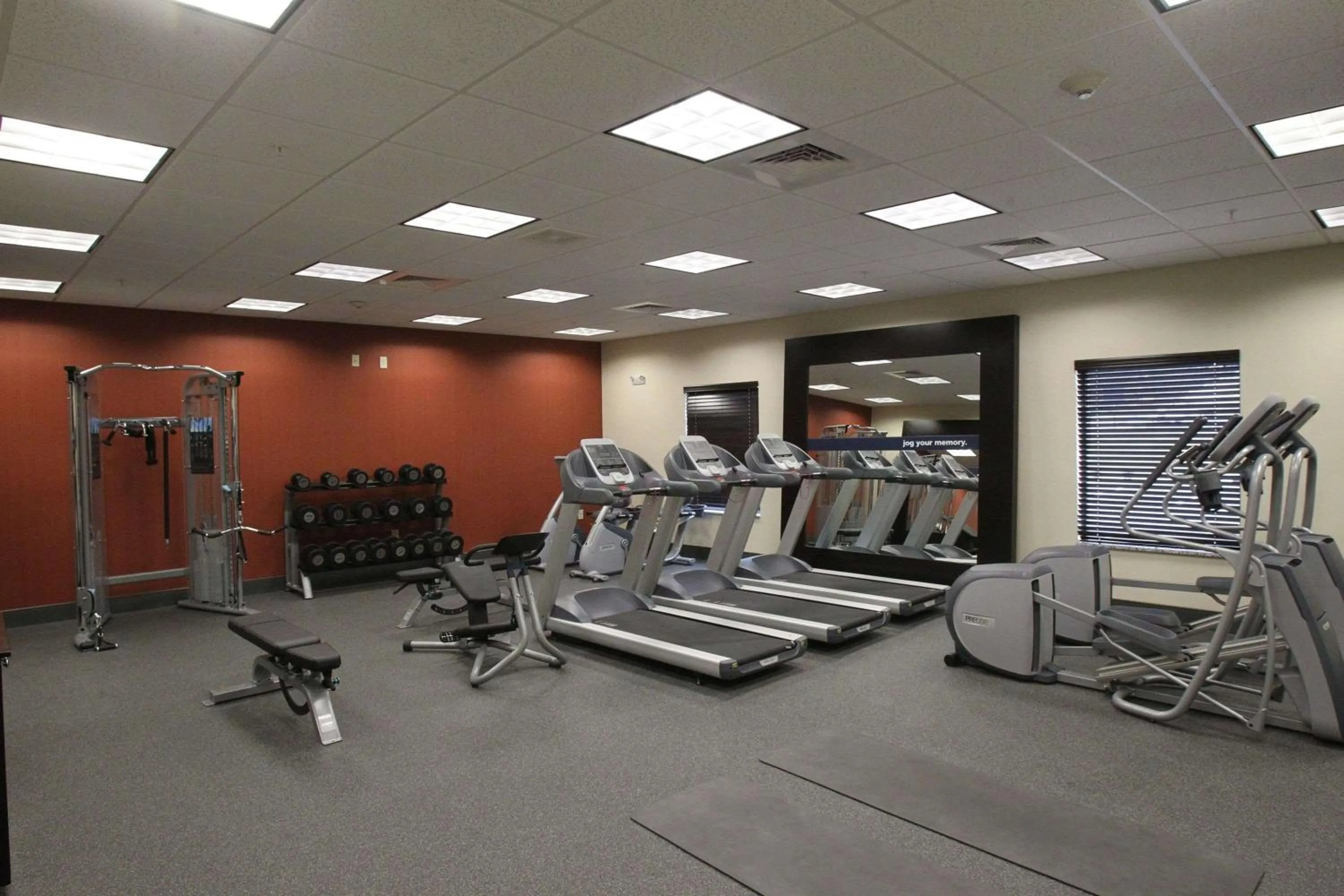 Fitness centre/facilities in Hampton Inn & Suites Seneca-Clemson Area
