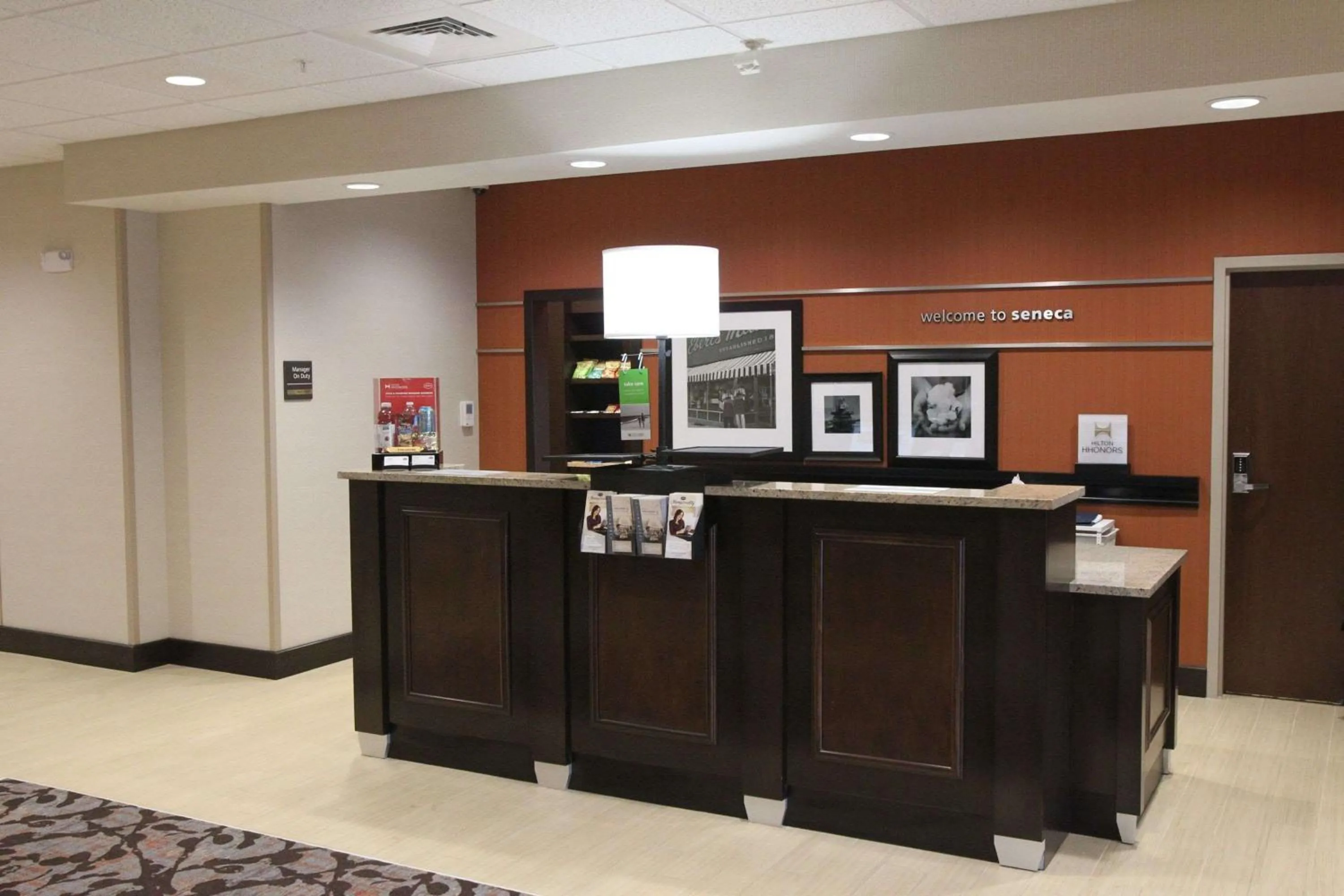 Lobby or reception in Hampton Inn & Suites Seneca-Clemson Area