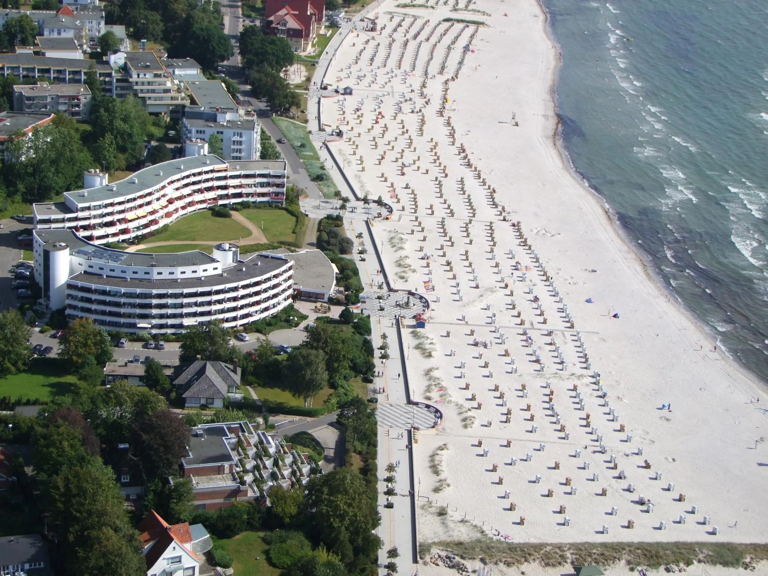Bird's eye view in Hotel Strandidyll