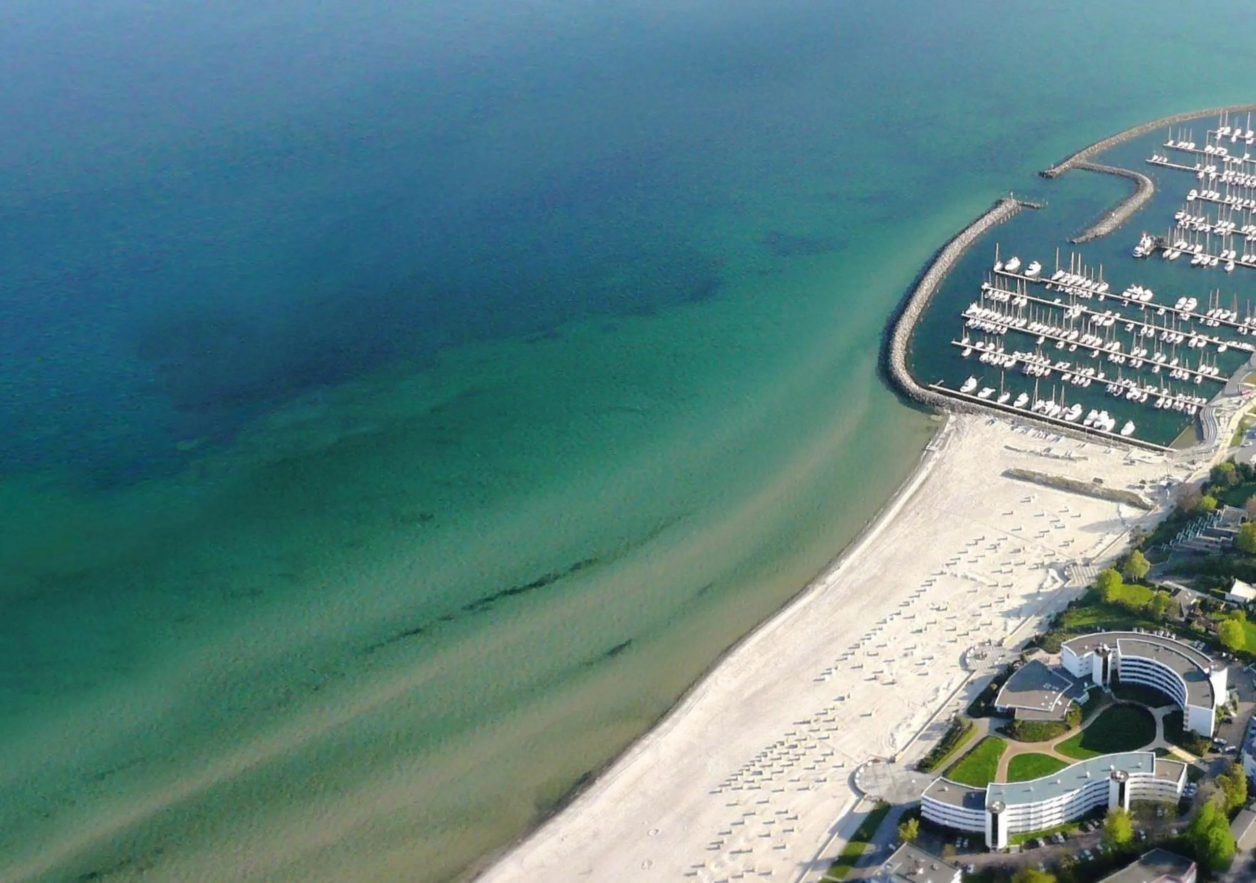 Bird's eye view in Hotel Strandidyll