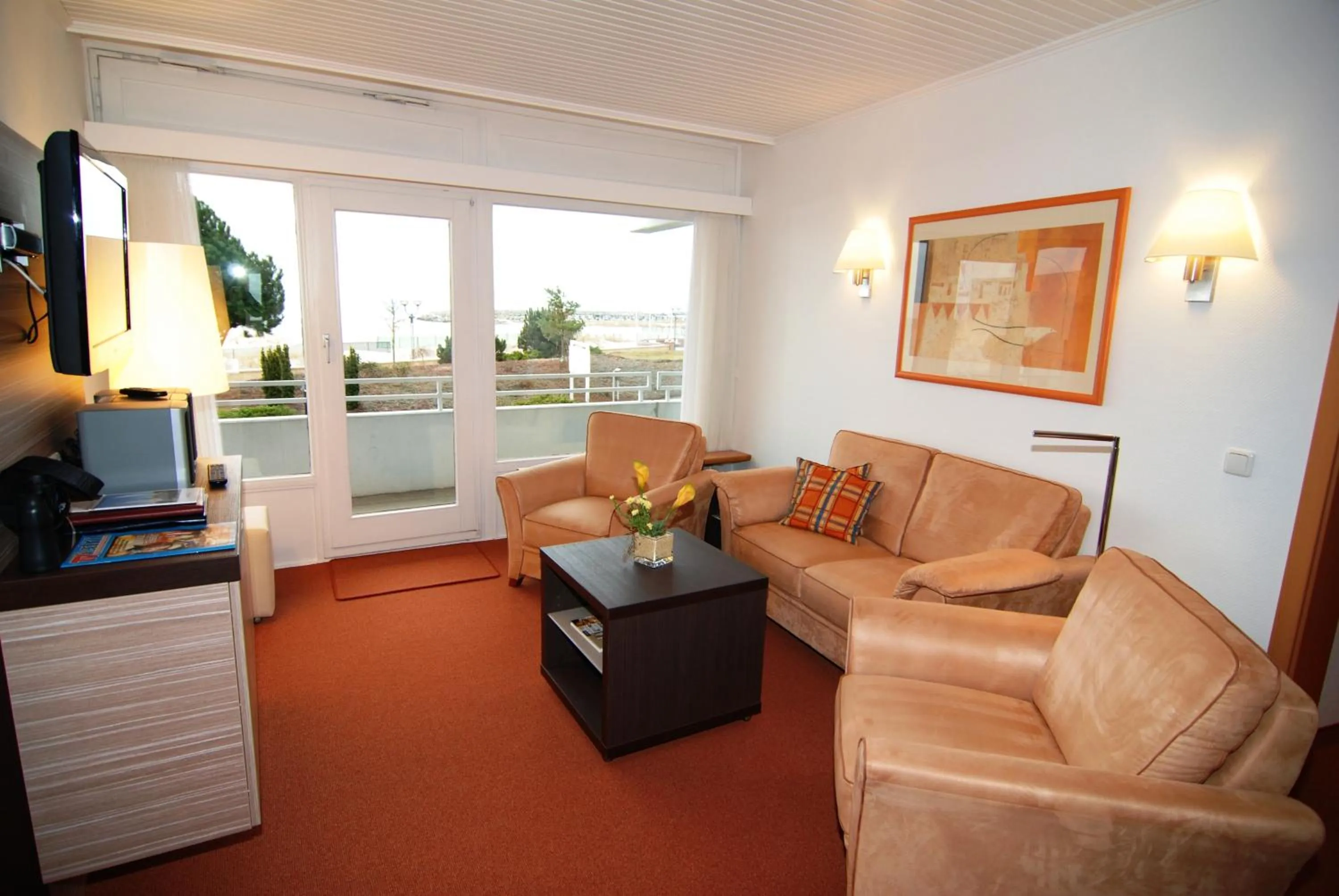 Living room in Hotel Strandidyll