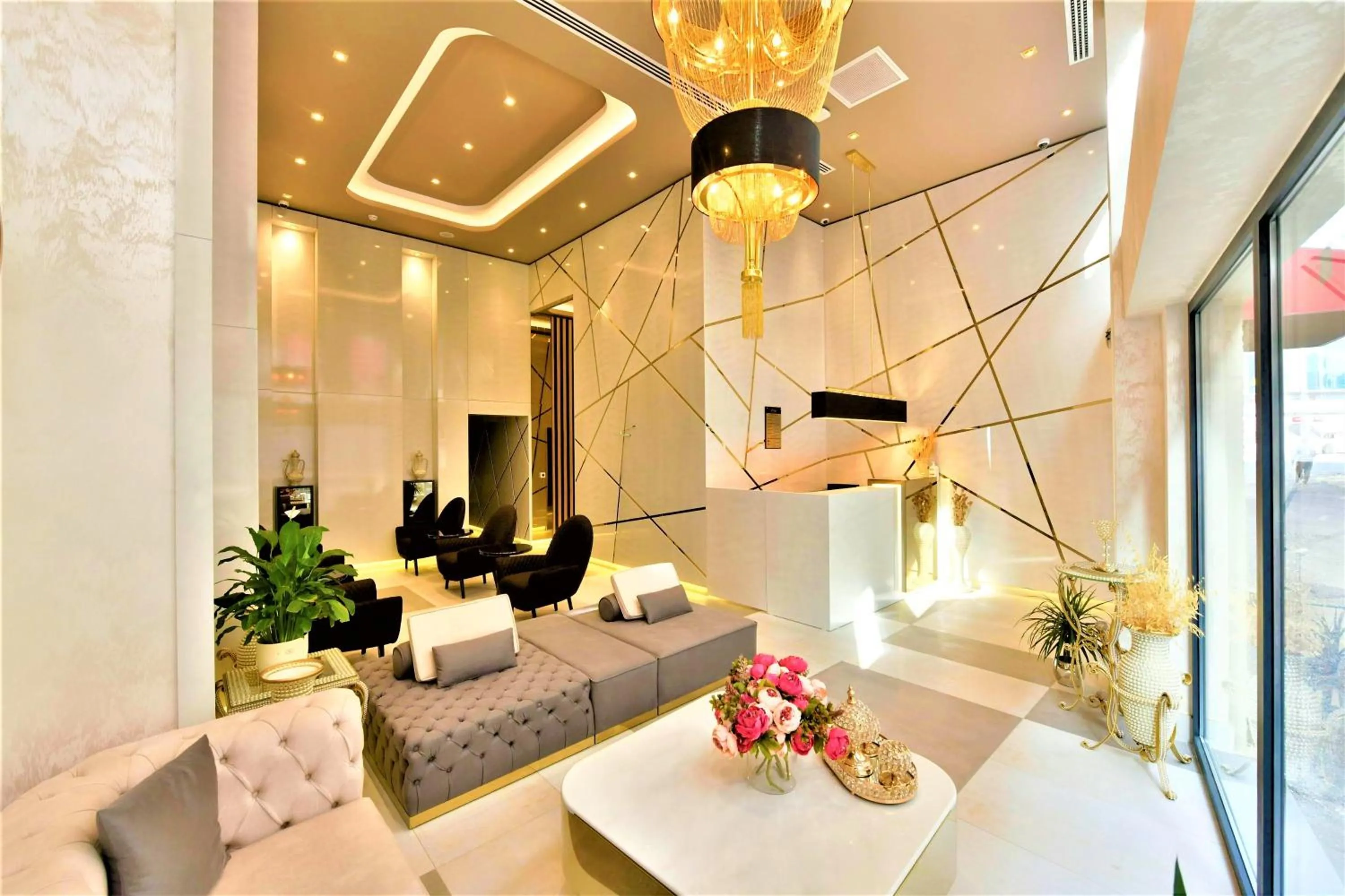 Lobby or reception in Ghan Hotel